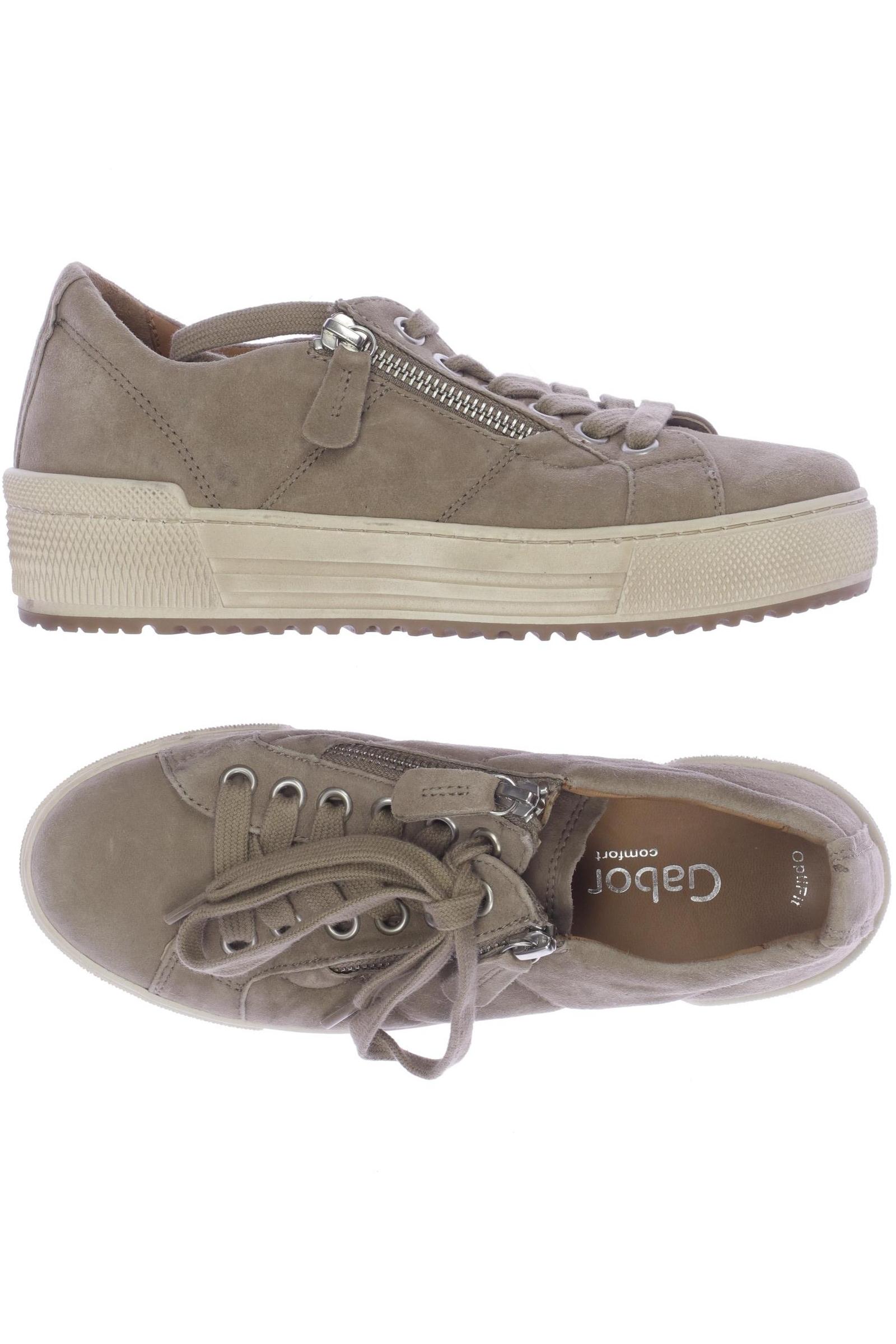 

Gabor Damen Sneakers, beige, Gr. 4