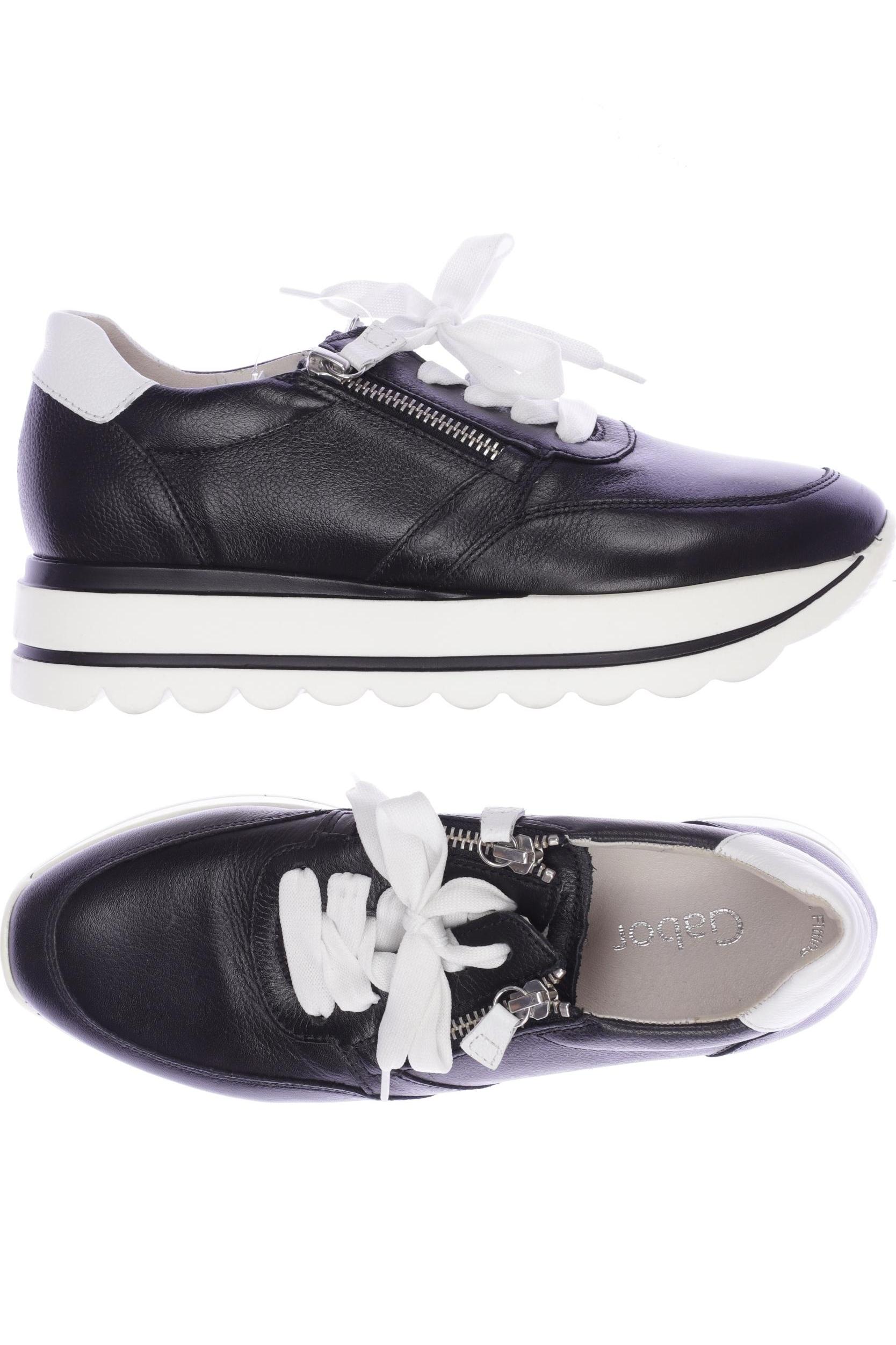 

Gabor Damen Sneakers, schwarz, Gr. 5