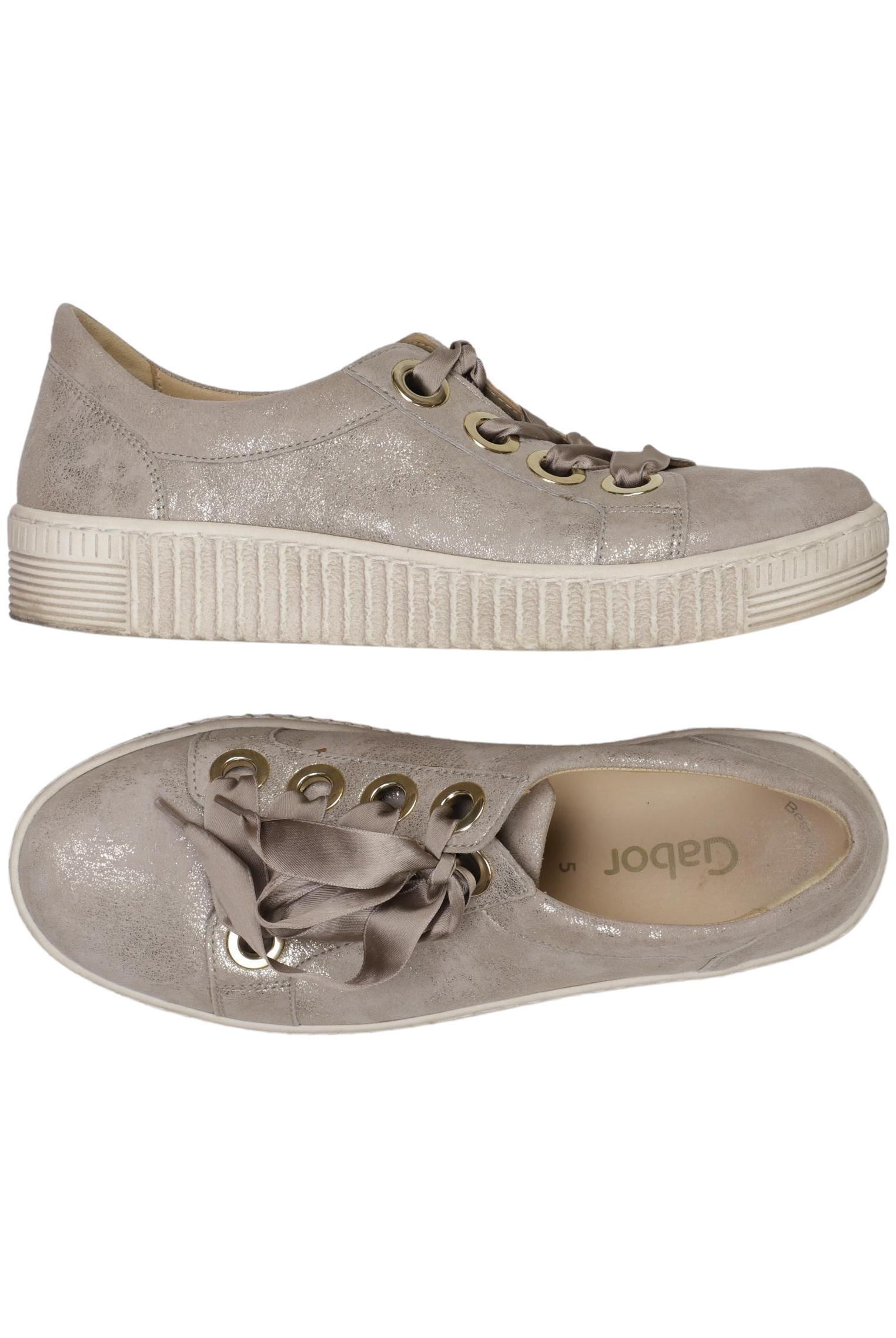 

Gabor Damen Sneakers, silber, Gr. 5