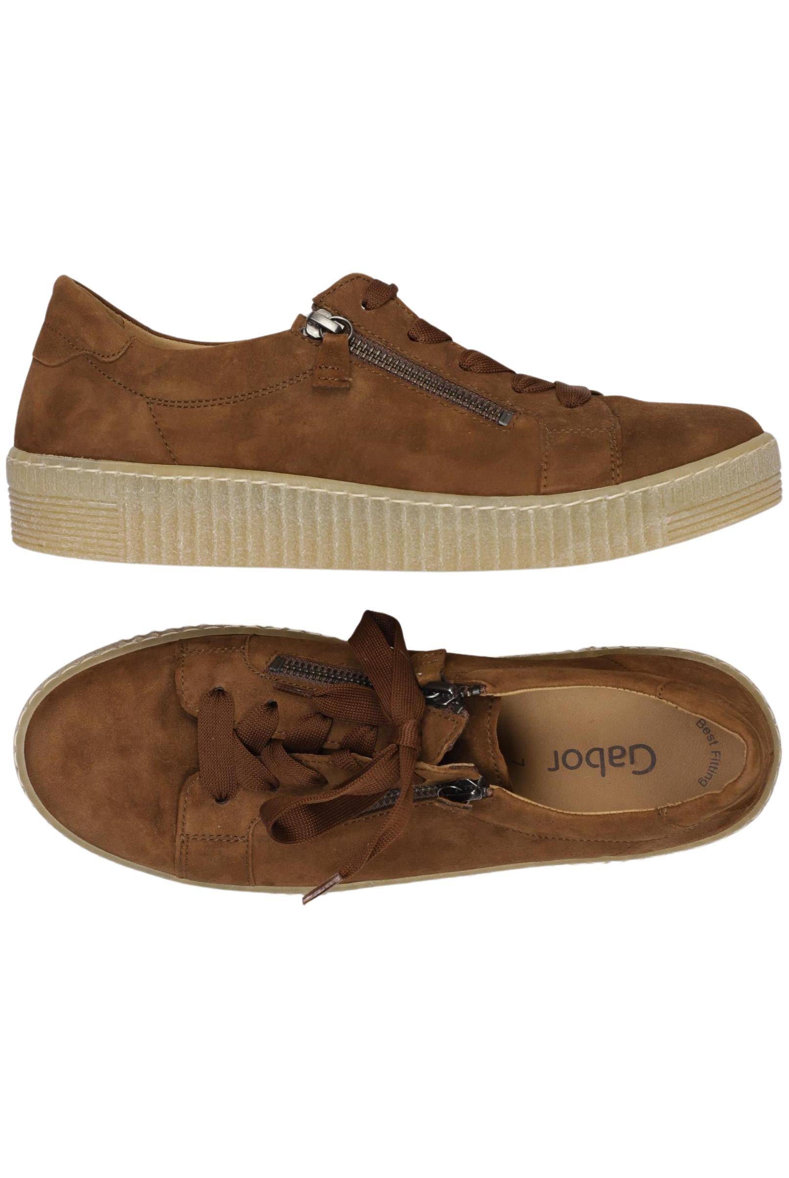 

Gabor Damen Sneakers, braun, Gr. 7