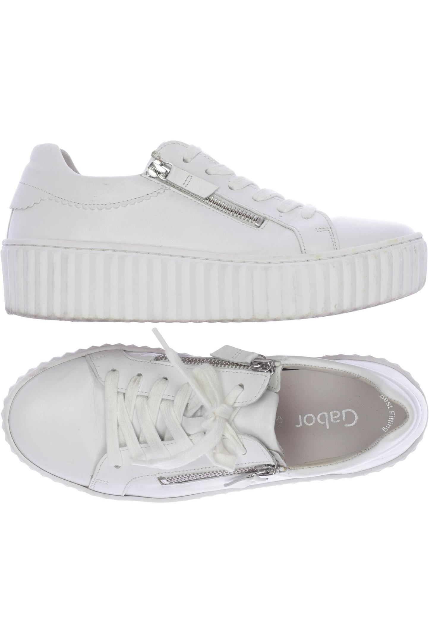 

Gabor Damen Sneakers, weiß, Gr. 5.5