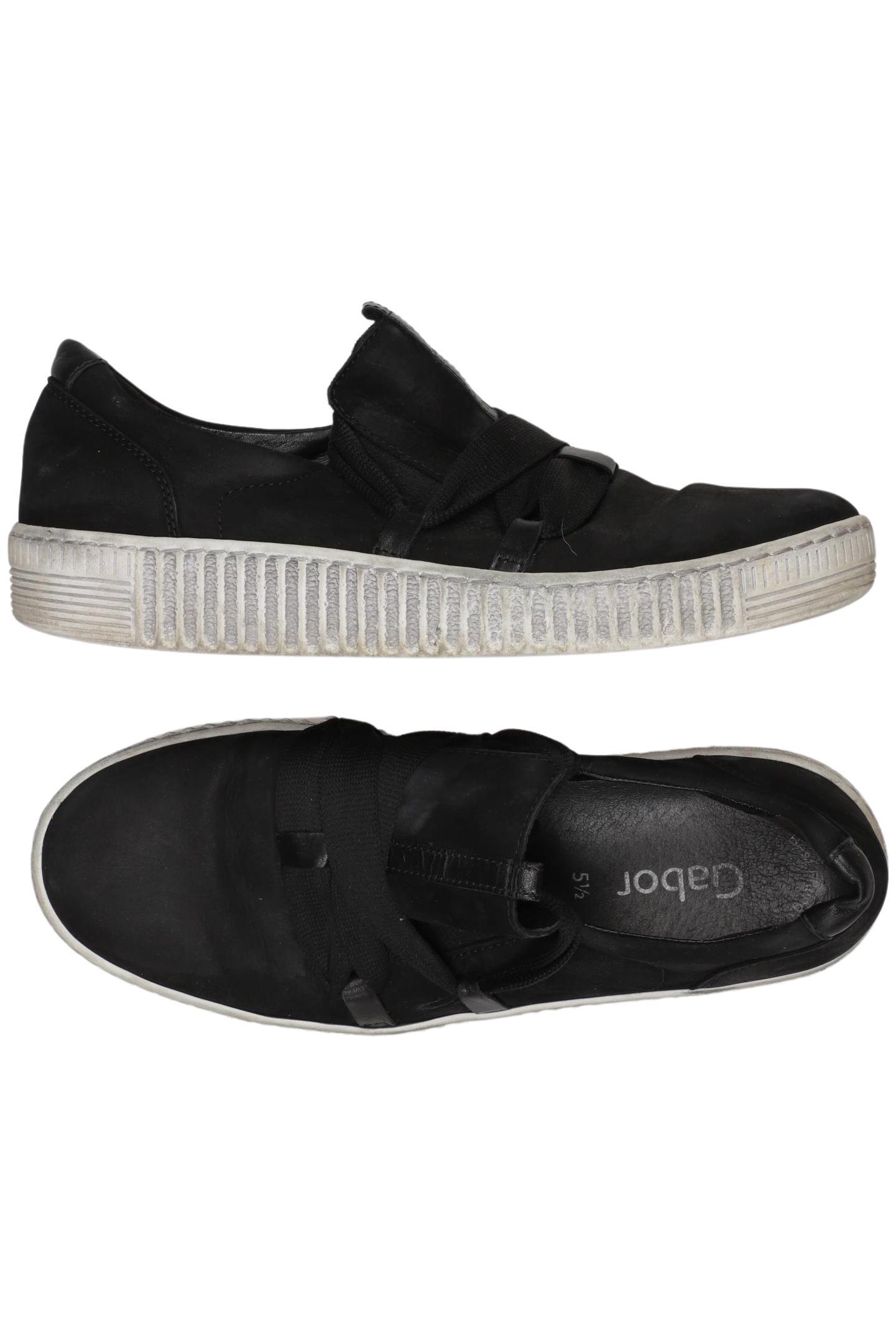 

Gabor Damen Sneakers, schwarz, Gr. 5.5