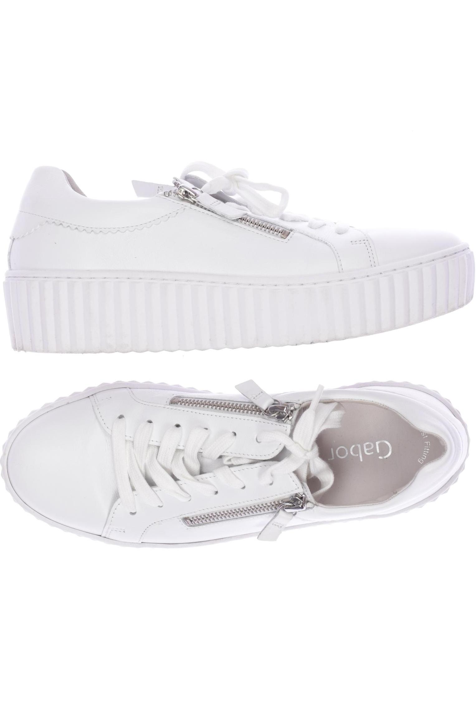 

Gabor Damen Sneakers, weiß, Gr. 7.5