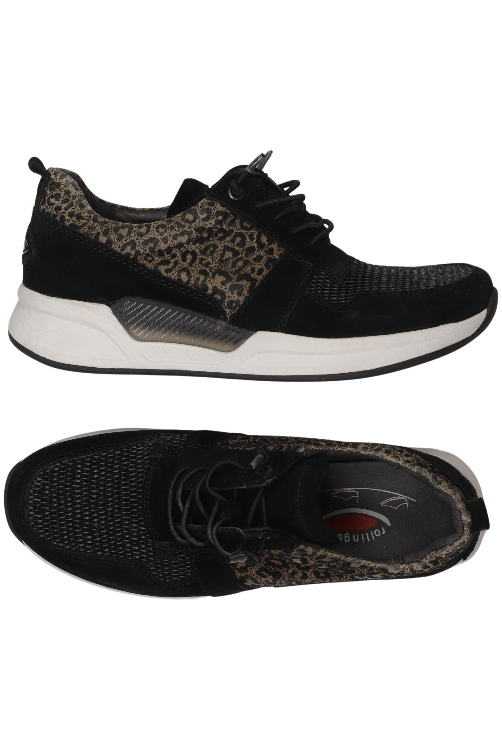 

Gabor Damen Sneakers, schwarz, Gr. 5.5