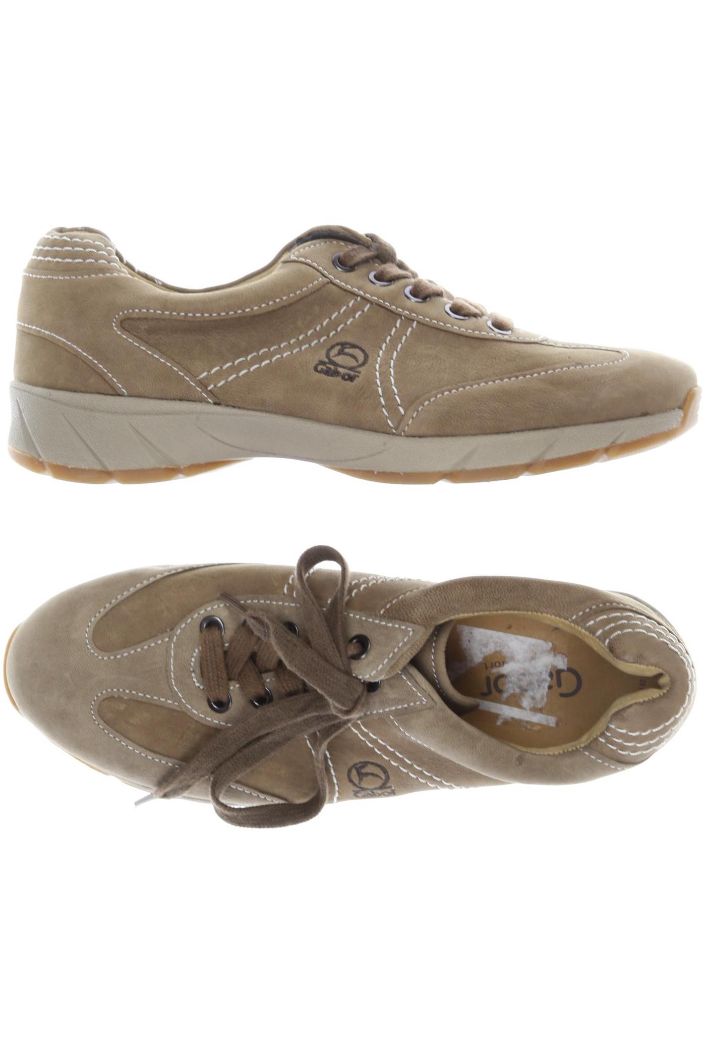 

Gabor Damen Sneakers, beige, Gr. 5.5