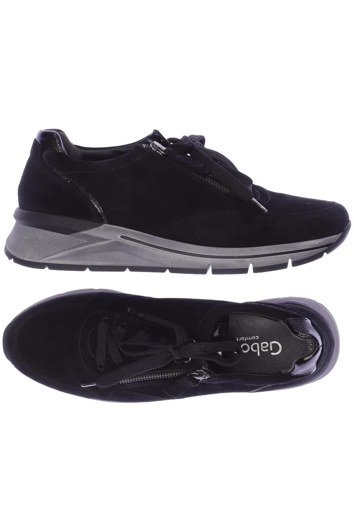 

Gabor Damen Sneakers, schwarz, Gr. 7