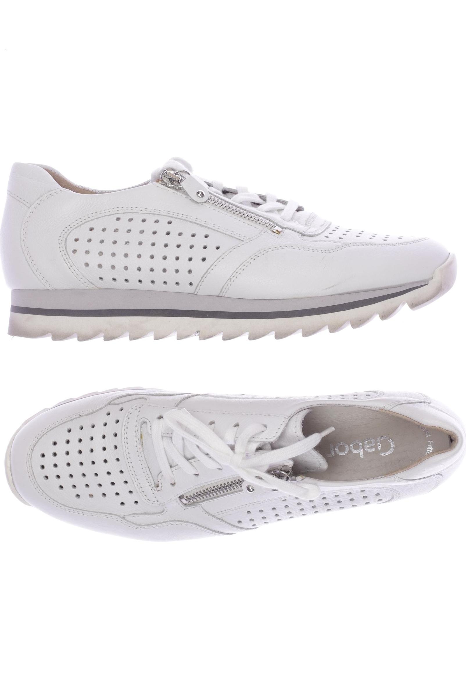 

Gabor Damen Sneakers, weiß, Gr. 5.5