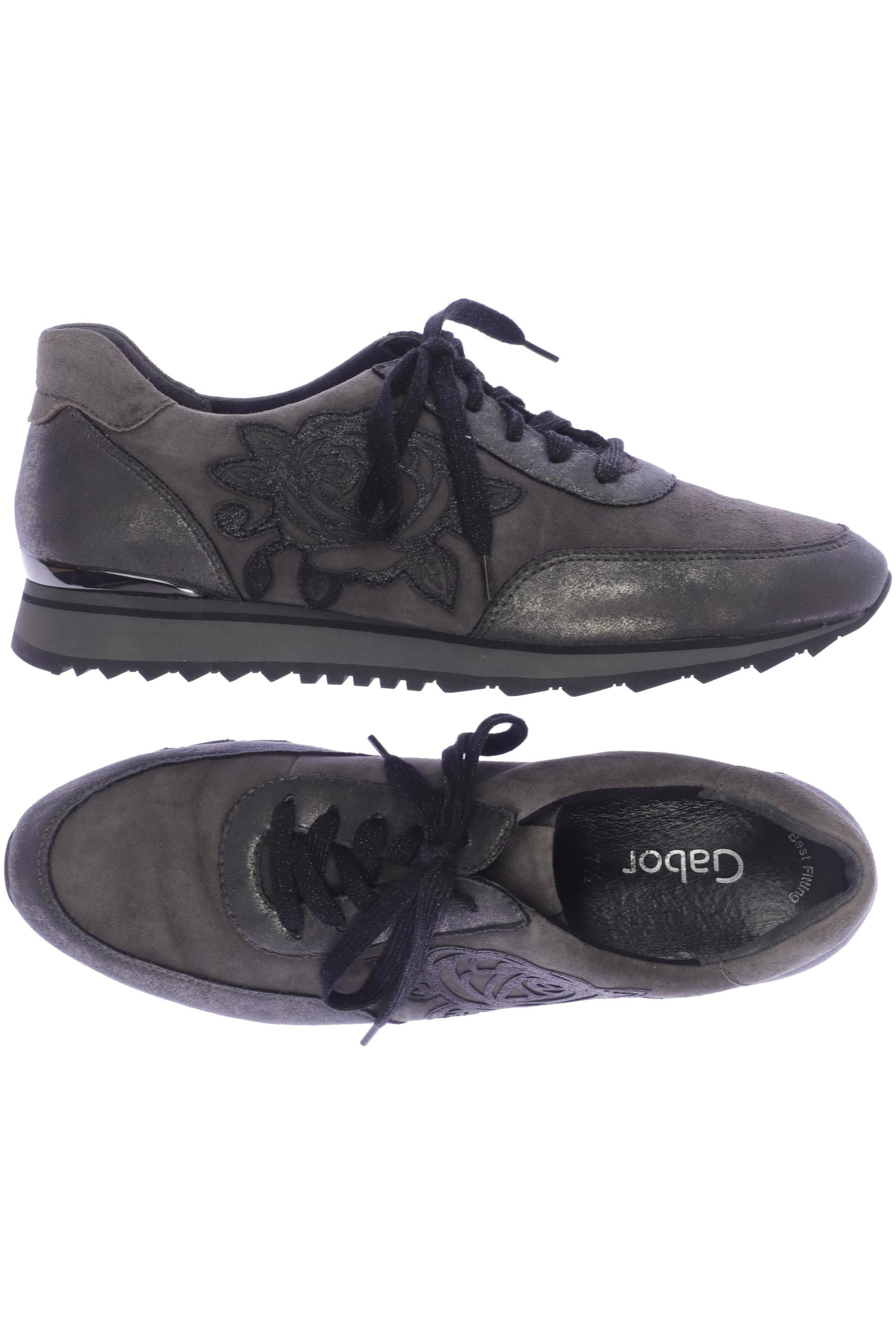 

Gabor Damen Sneakers, grau, Gr. 7.5