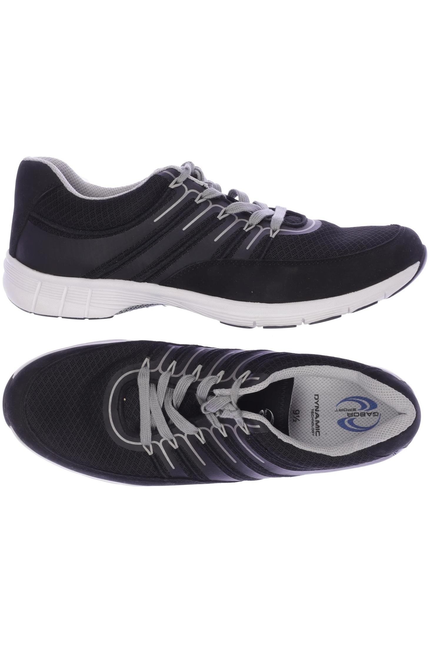 

Gabor Damen Sneakers, schwarz, Gr. 9.5