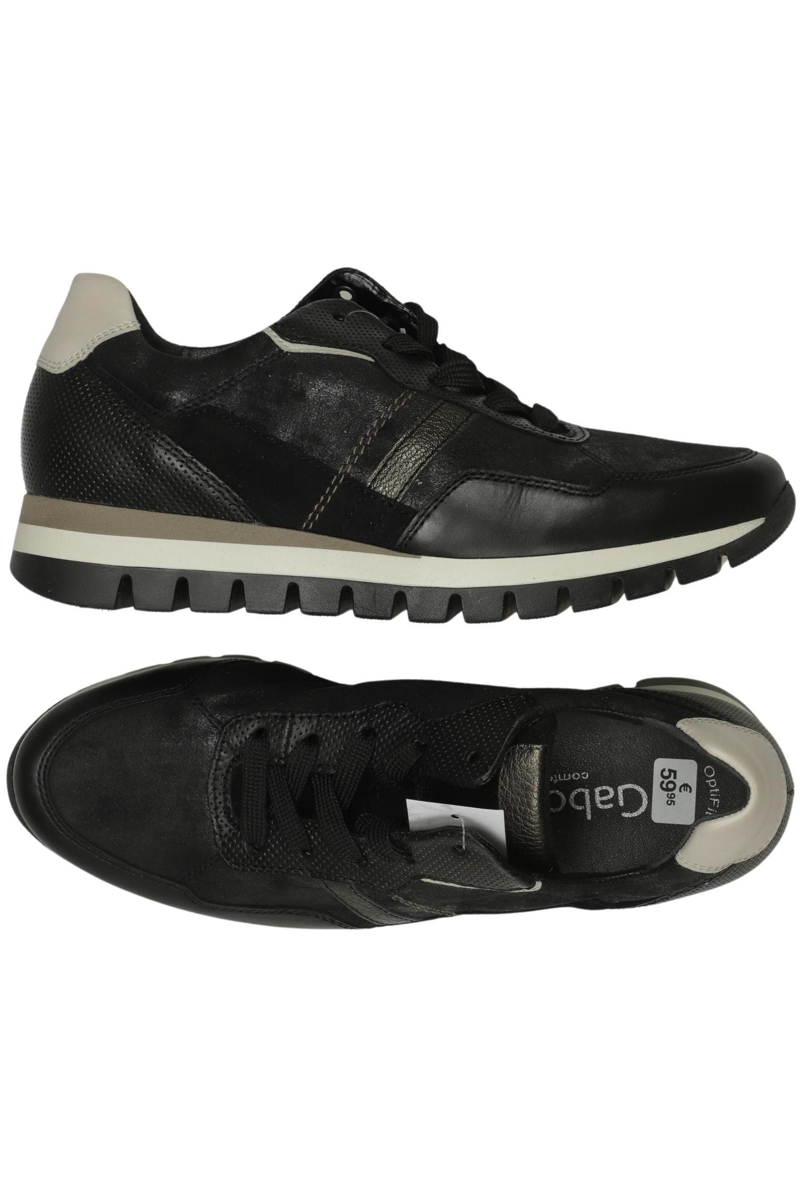 

Gabor Damen Sneakers, schwarz, Gr. 4
