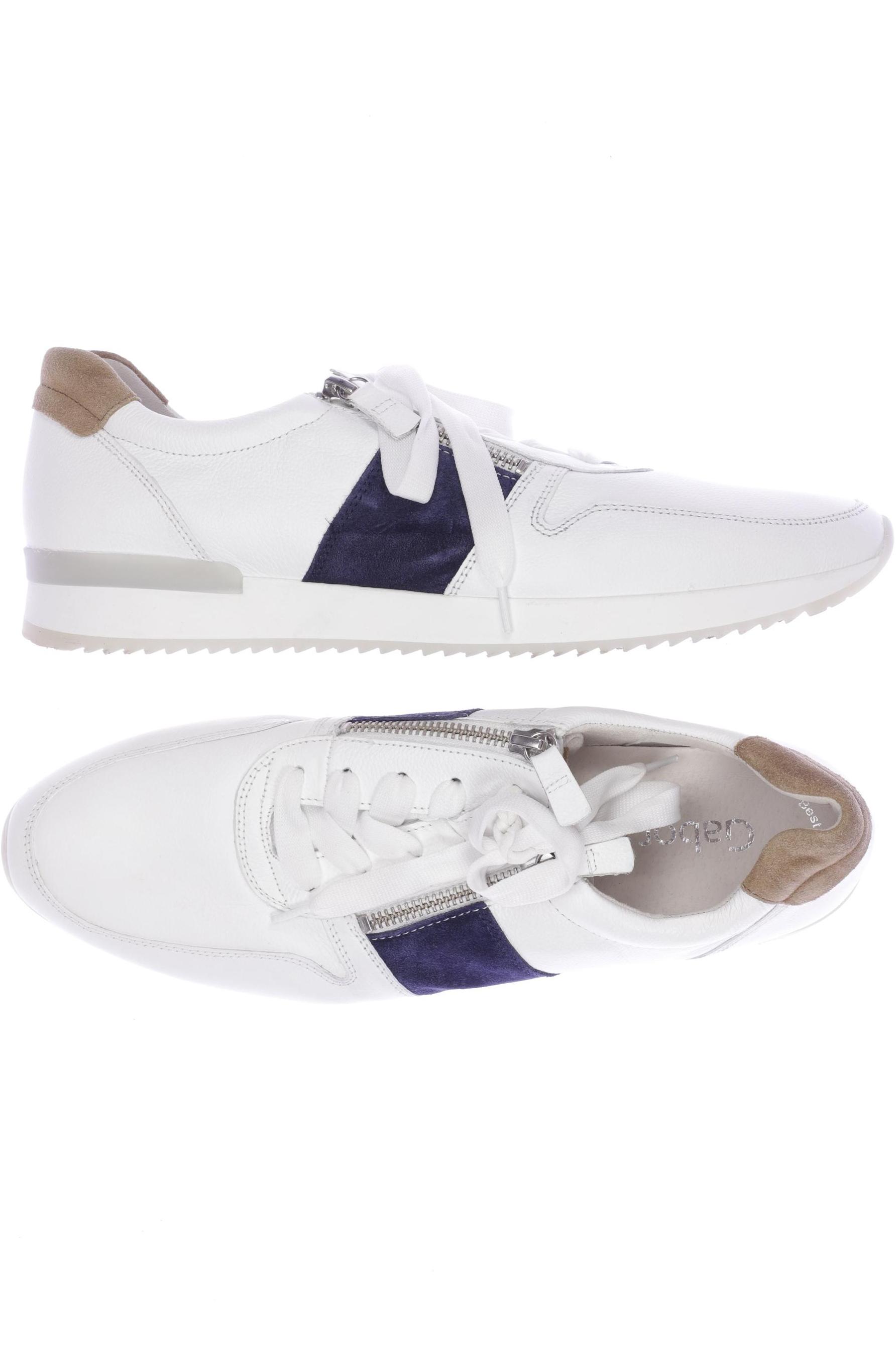 

Gabor Damen Sneakers, weiß, Gr. 9.5