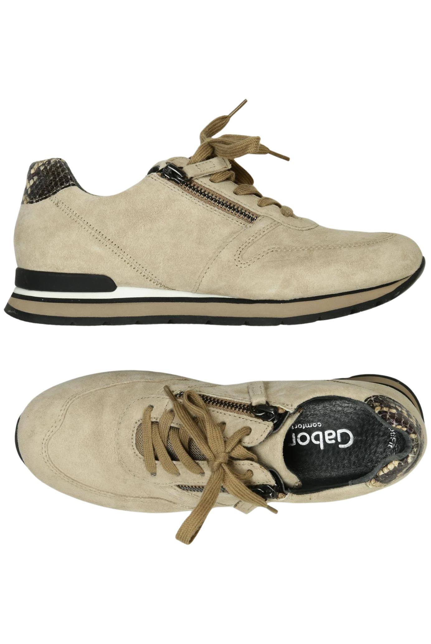 

Gabor Damen Sneakers, beige, Gr. 4