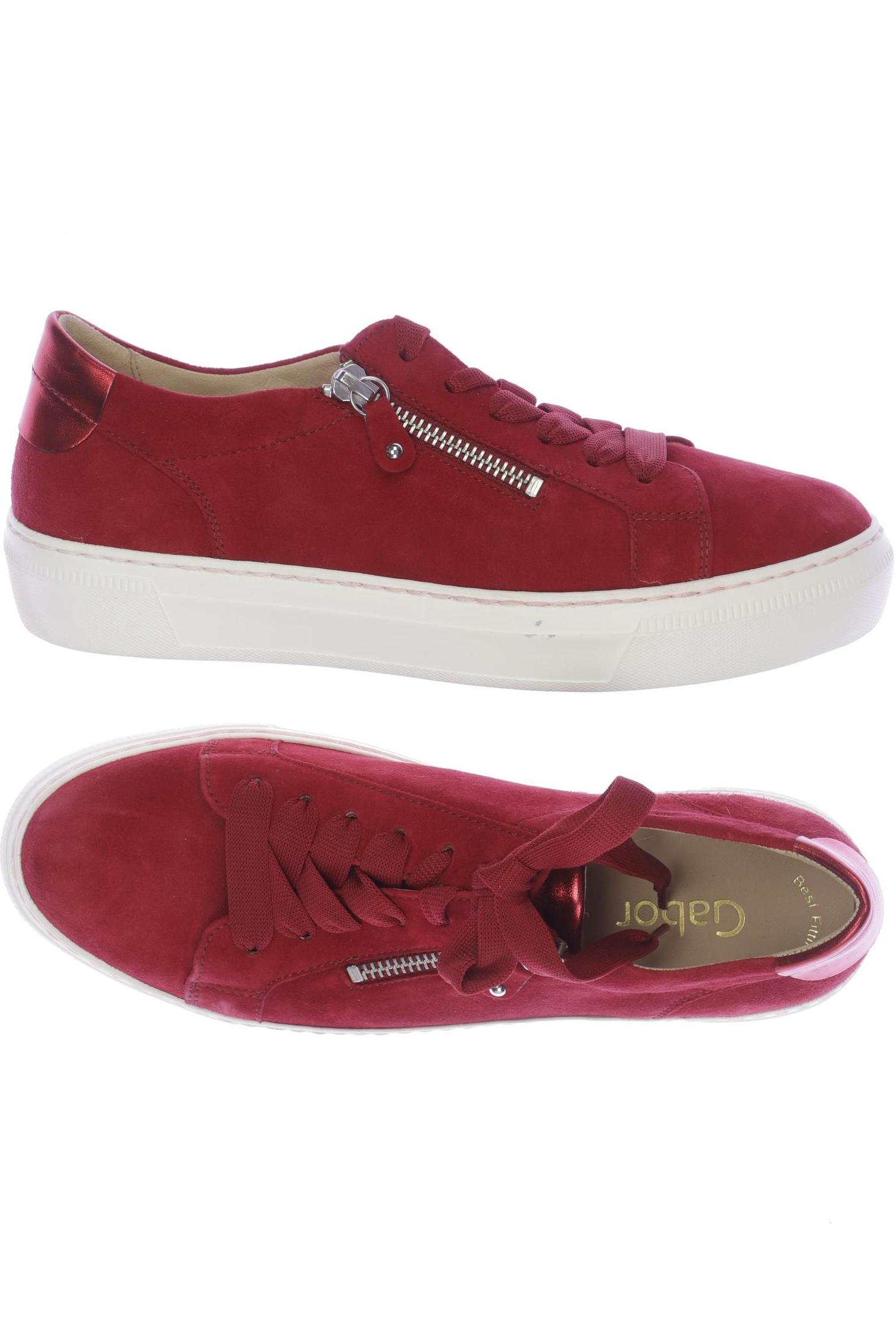 

Gabor Damen Sneakers, bordeaux, Gr. 5