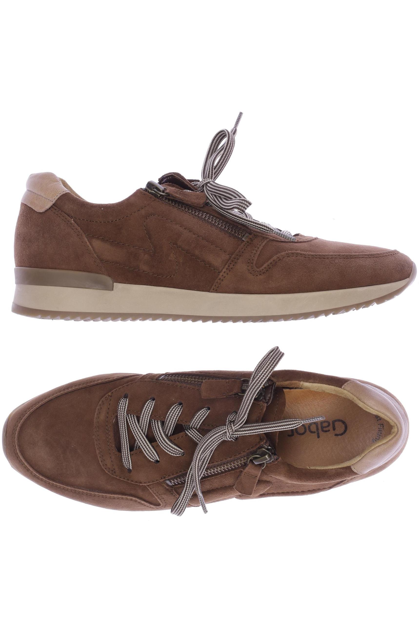 

Gabor Damen Sneakers, braun, Gr. 5.5
