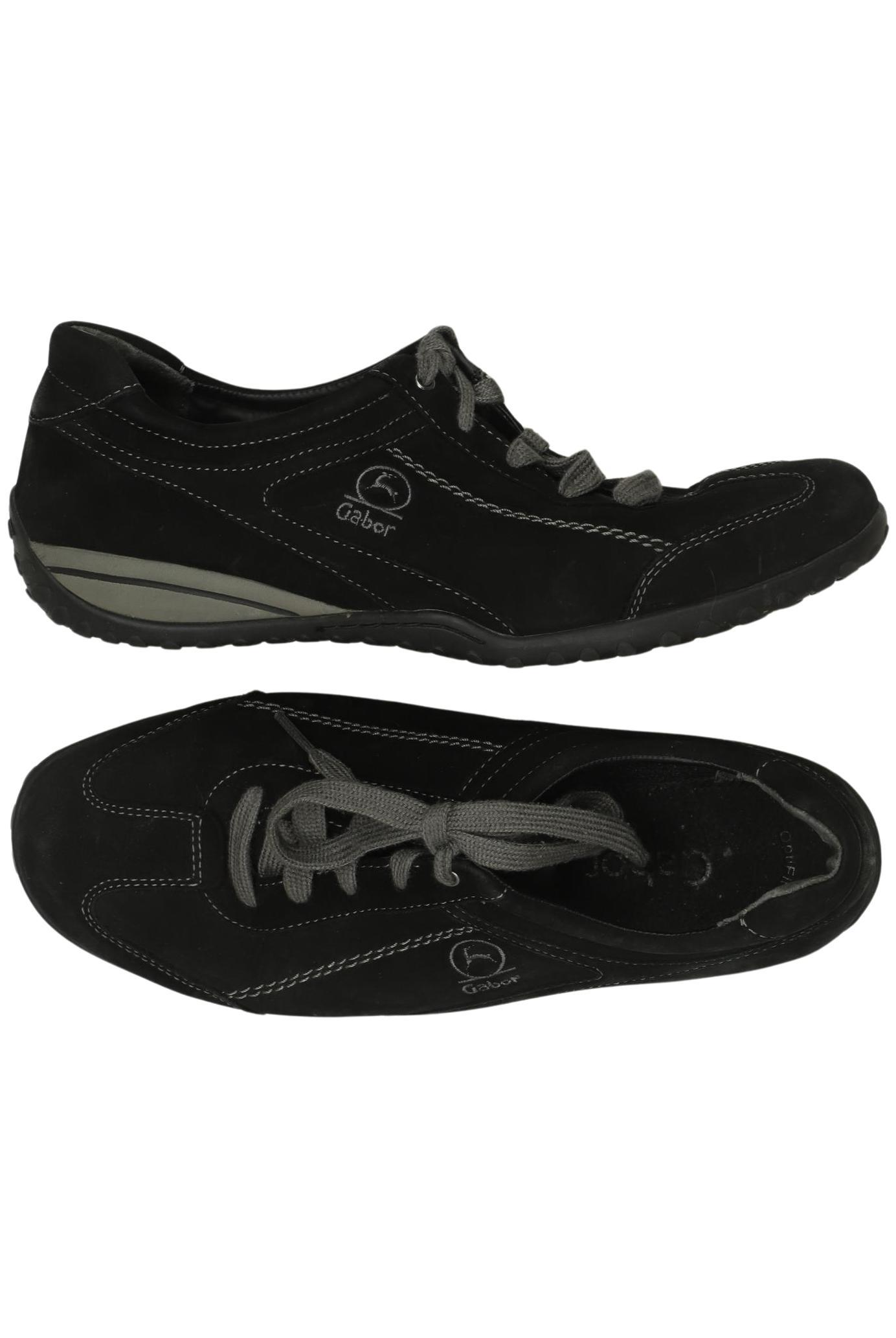 

Gabor Damen Sneakers, schwarz, Gr. 6