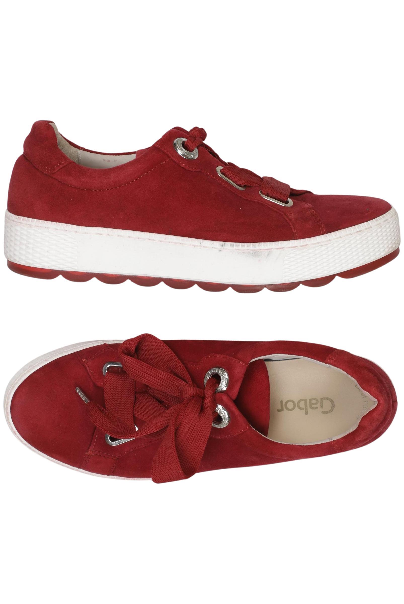 

Gabor Damen Sneakers, rot, Gr. 6.5