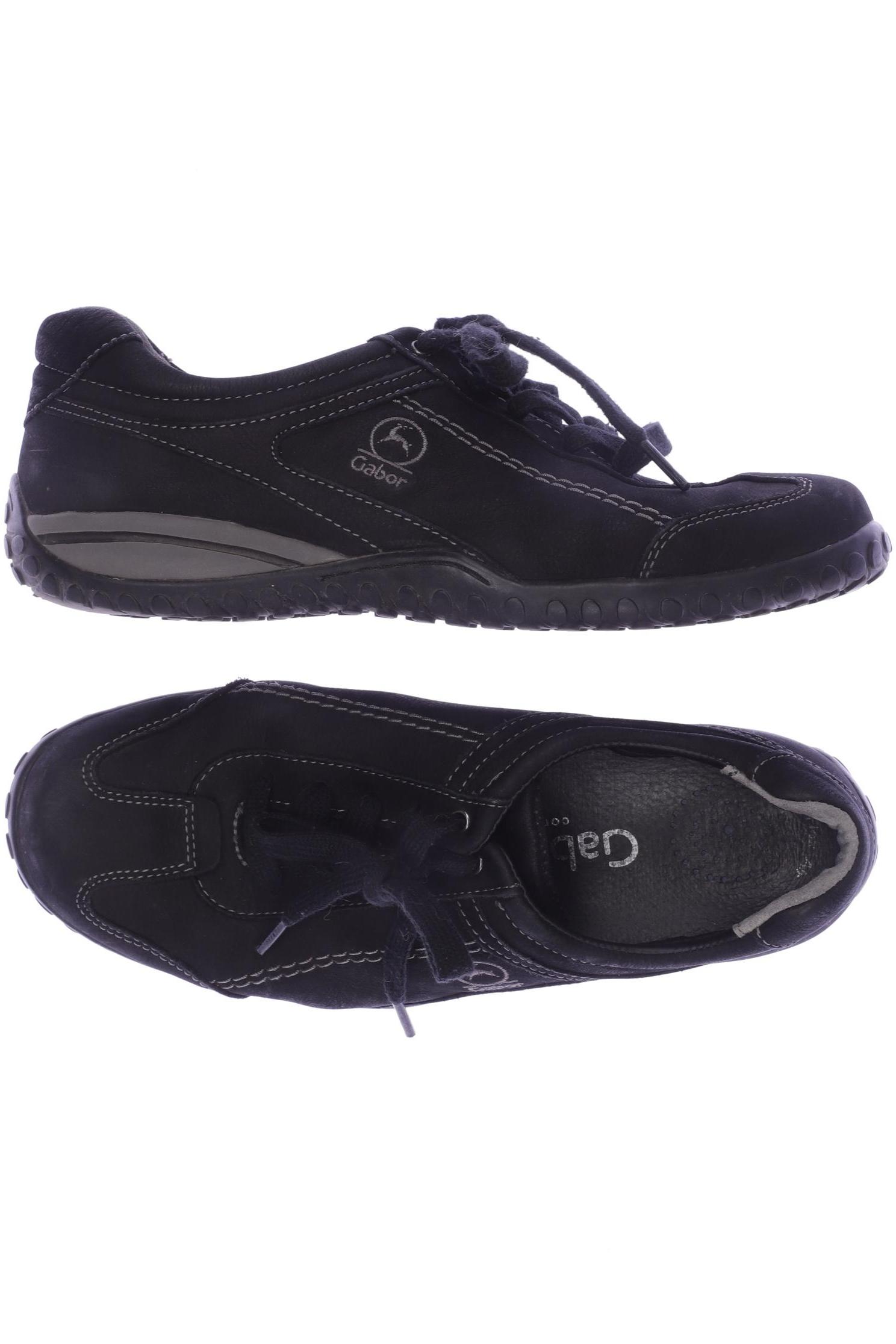 

Gabor Damen Sneakers, schwarz, Gr. 5.5