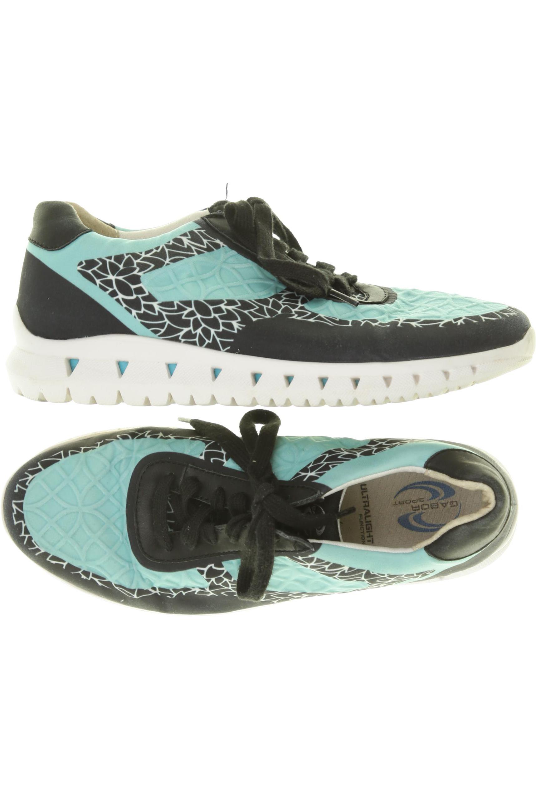 

Gabor Damen Sneakers, türkis, Gr. 3.5