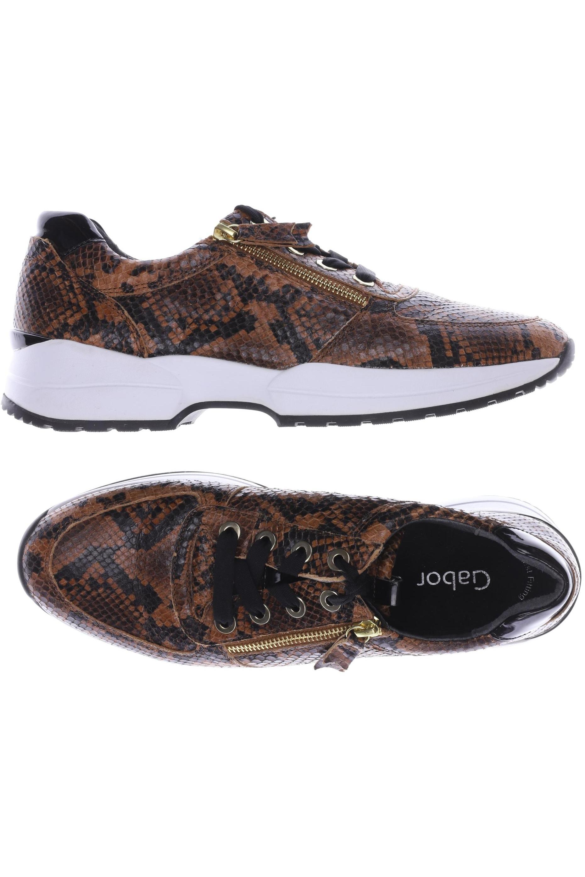 

Gabor Damen Sneakers, braun, Gr. 9
