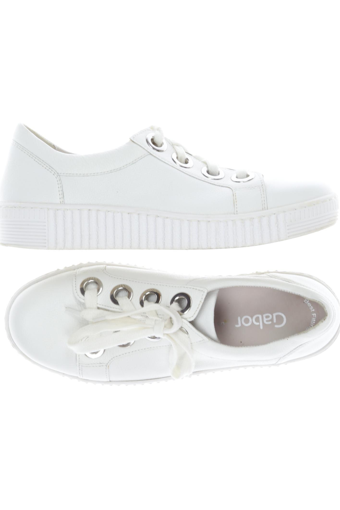

Gabor Damen Sneakers, weiß, Gr. 5