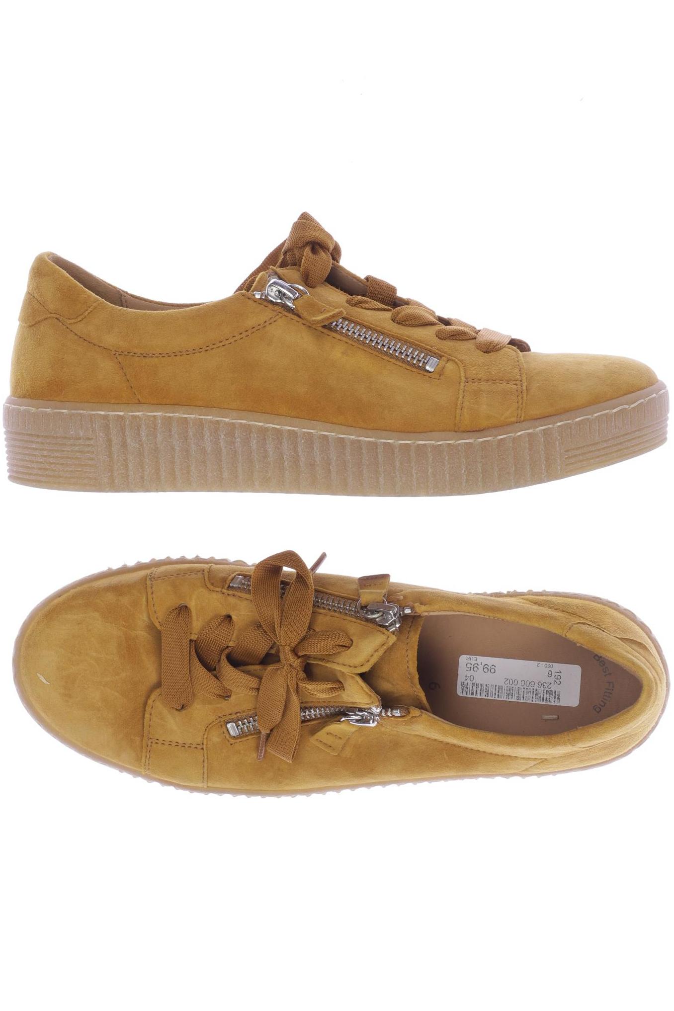 

Gabor Damen Sneakers, gelb, Gr. 6