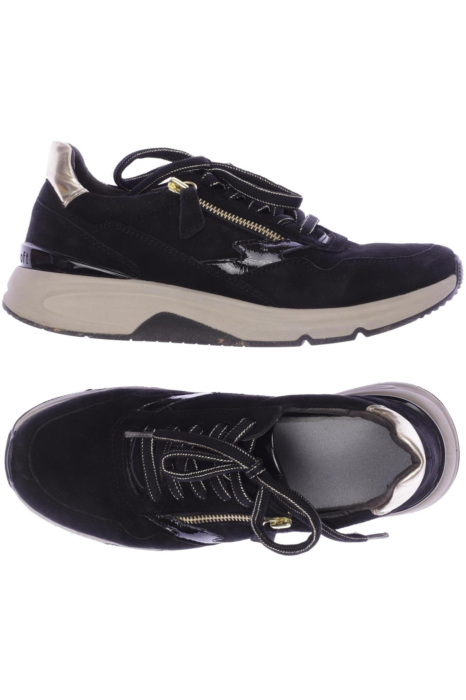 

Gabor Damen Sneakers, schwarz, Gr. 6