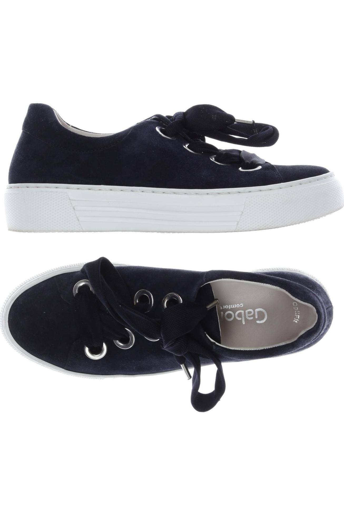 

Gabor Damen Sneakers, schwarz, Gr. 5