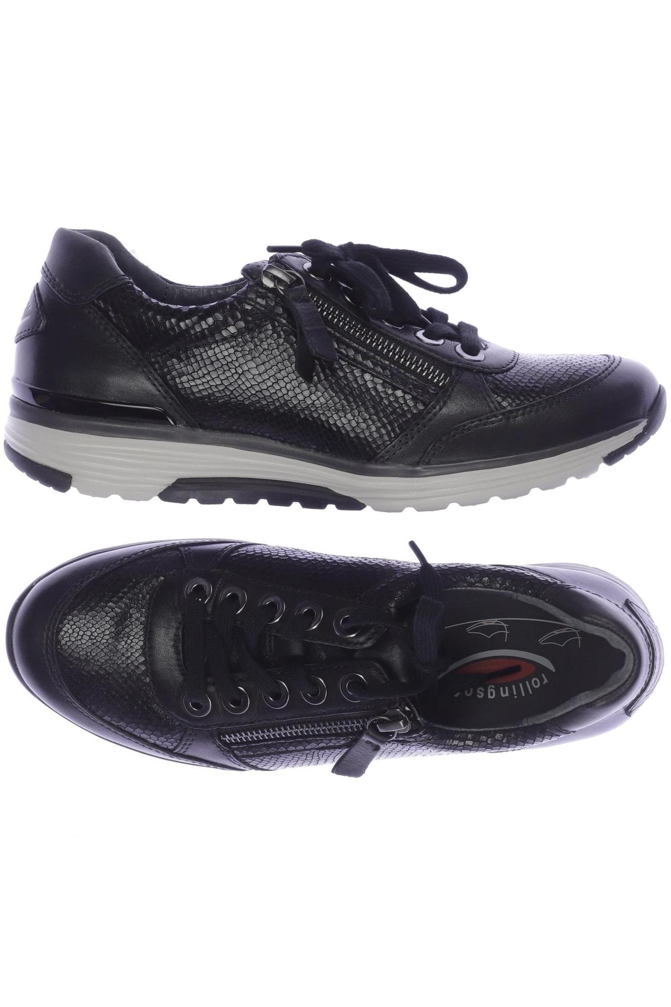 

Gabor Damen Sneakers, schwarz, Gr. 5