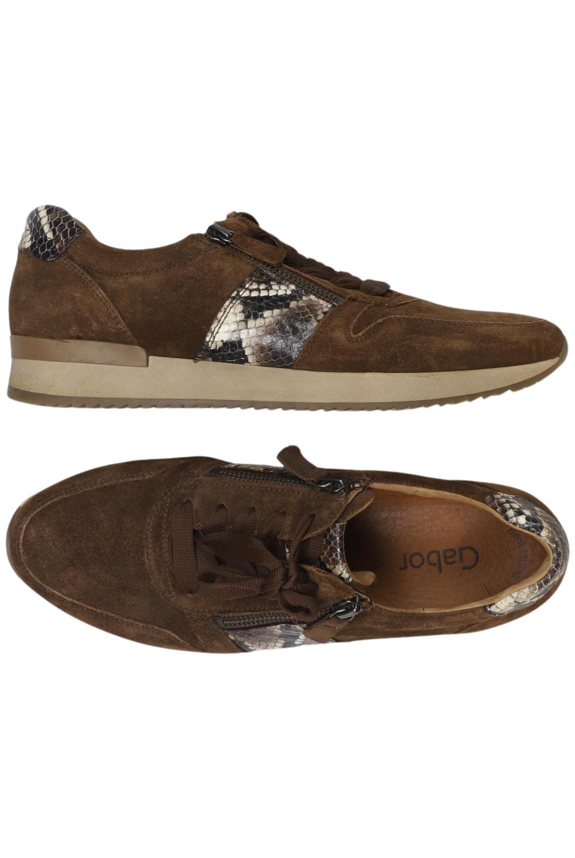 

Gabor Damen Sneakers, braun, Gr. 6