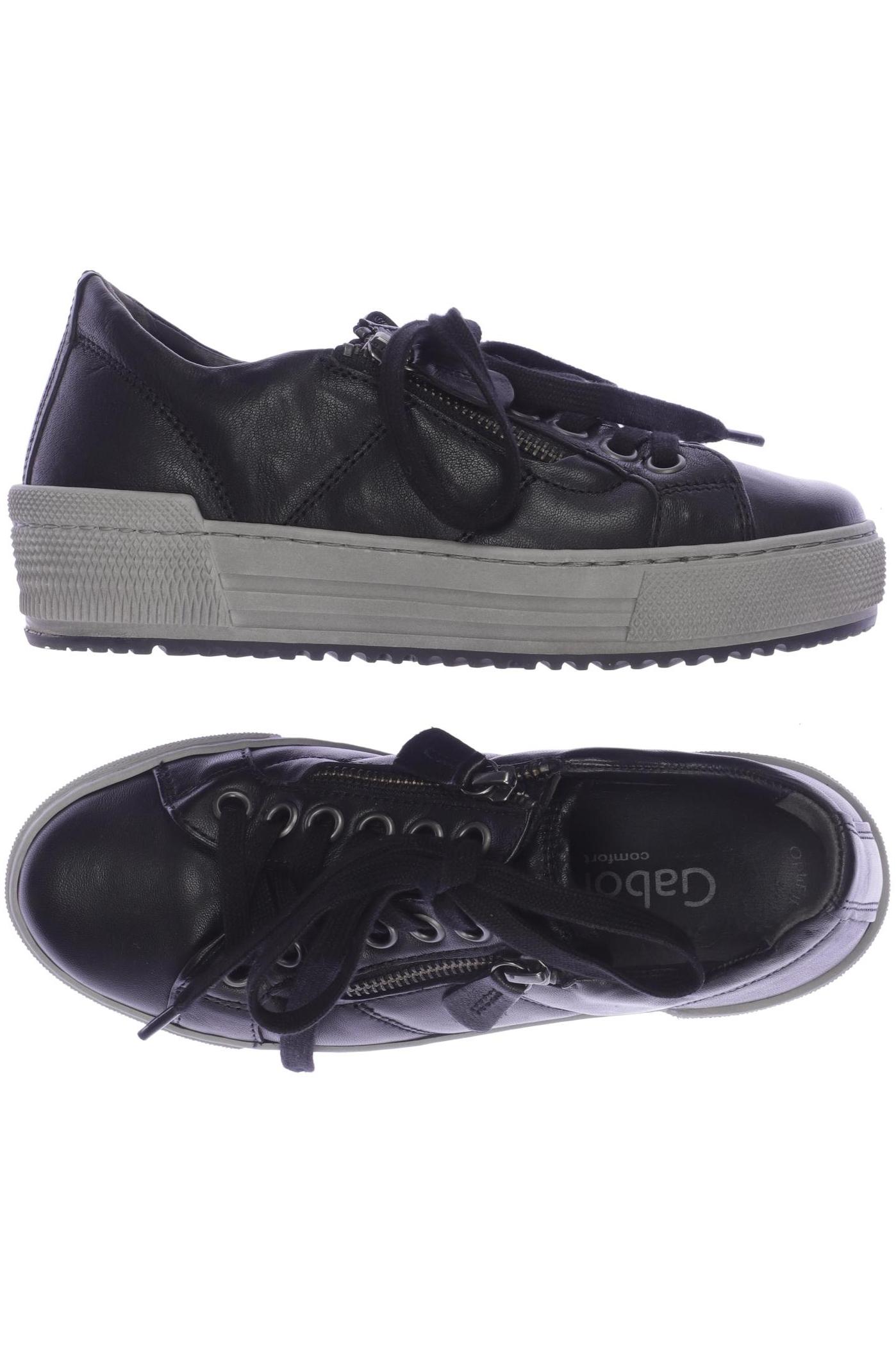 

Gabor Damen Sneakers, schwarz, Gr. 2.5