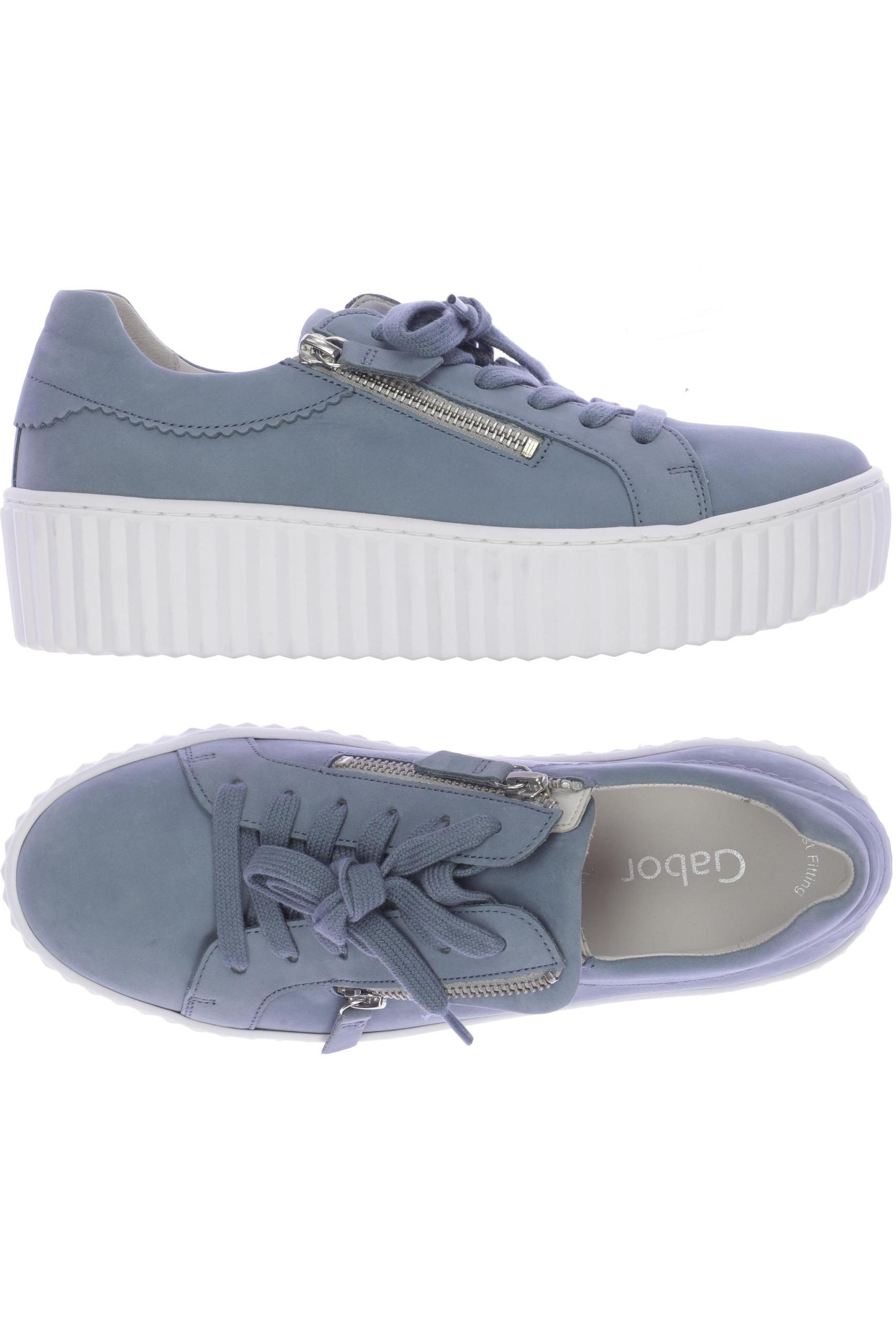 

Gabor Damen Sneakers, hellblau, Gr. 7