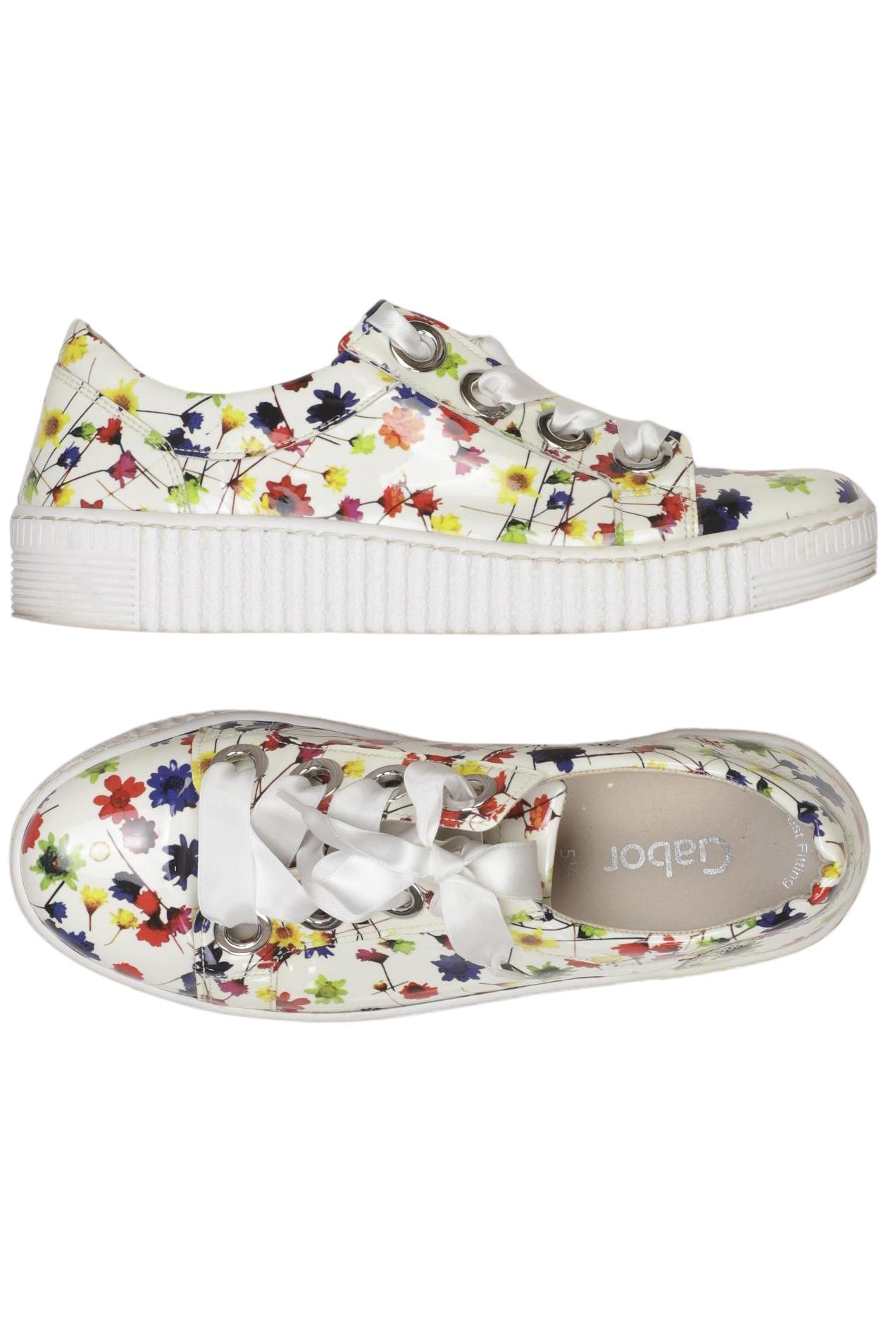 

Gabor Damen Sneakers, weiß, Gr. 5.5