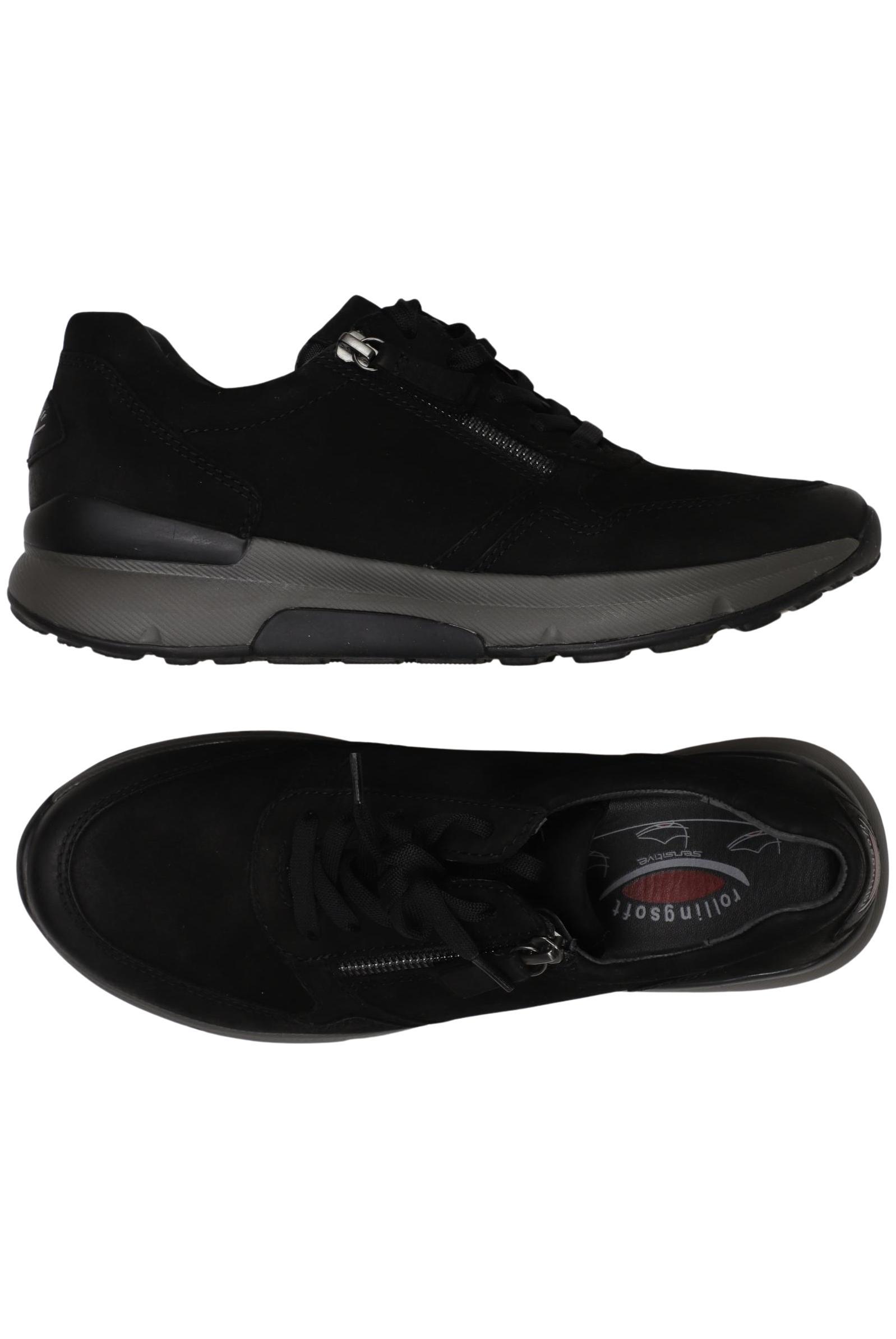 

Gabor Damen Sneakers, schwarz, Gr. 6.5