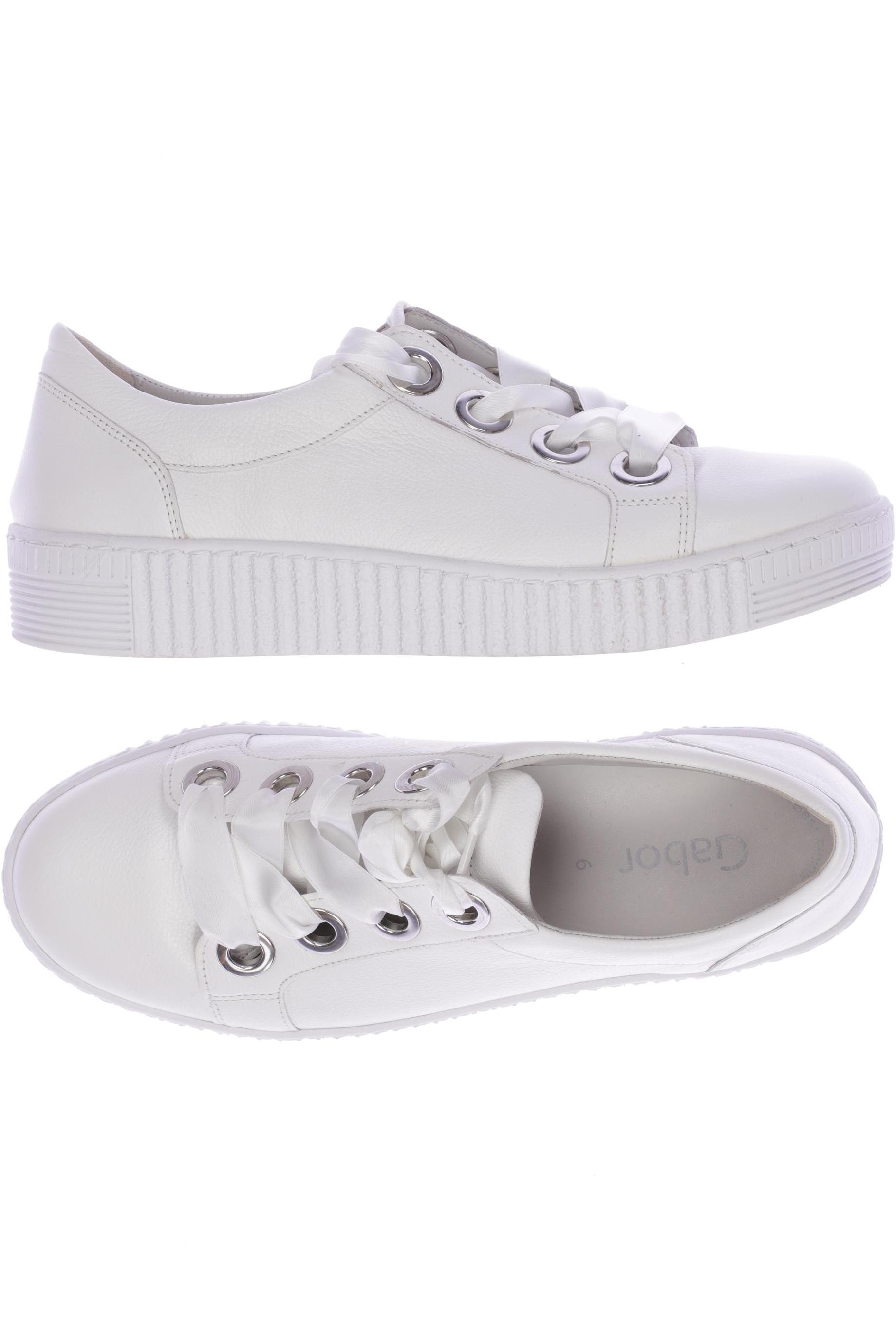 

Gabor Damen Sneakers, weiß, Gr. 6