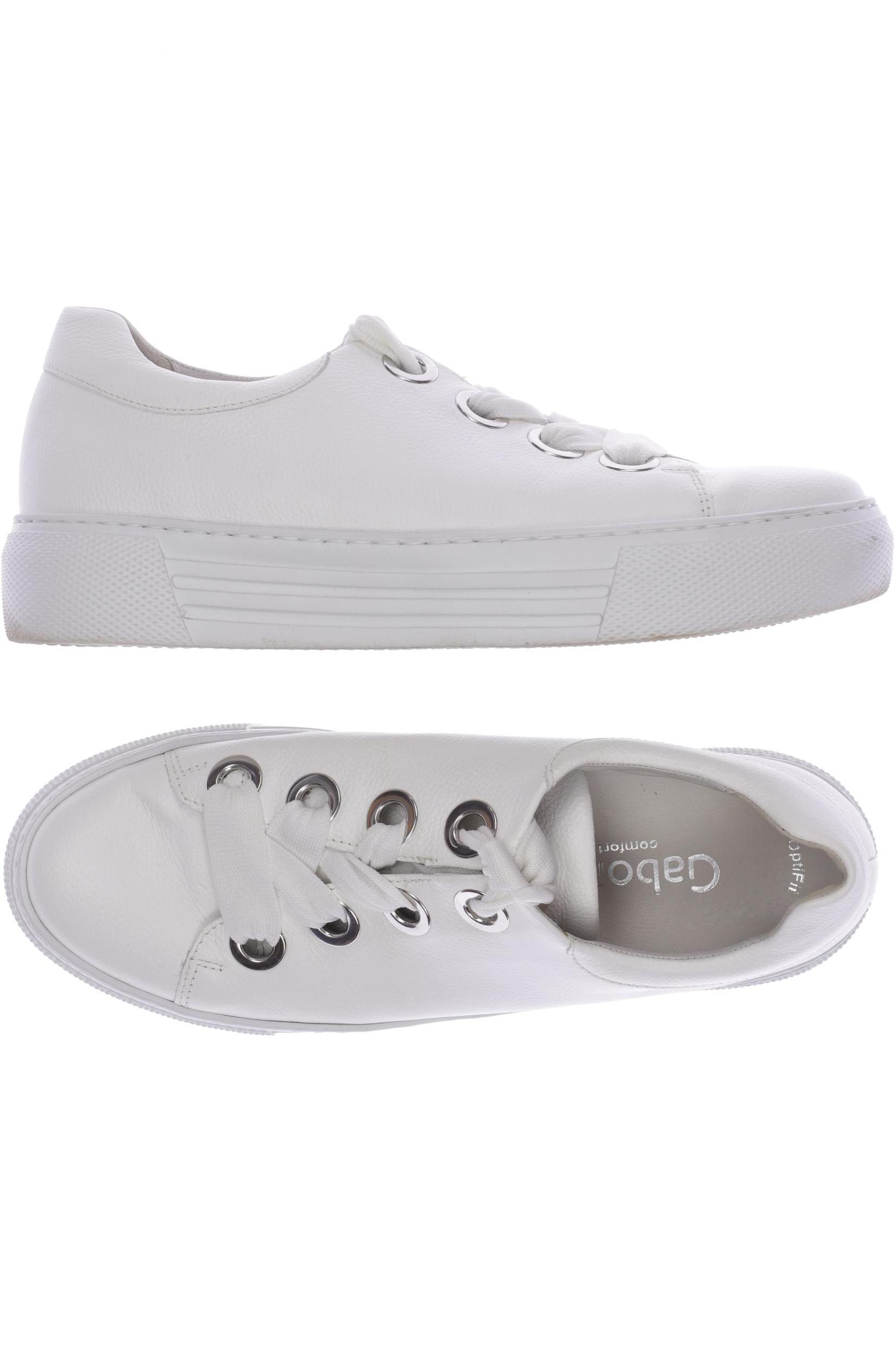 

Gabor Damen Sneakers, weiß, Gr. 5.5