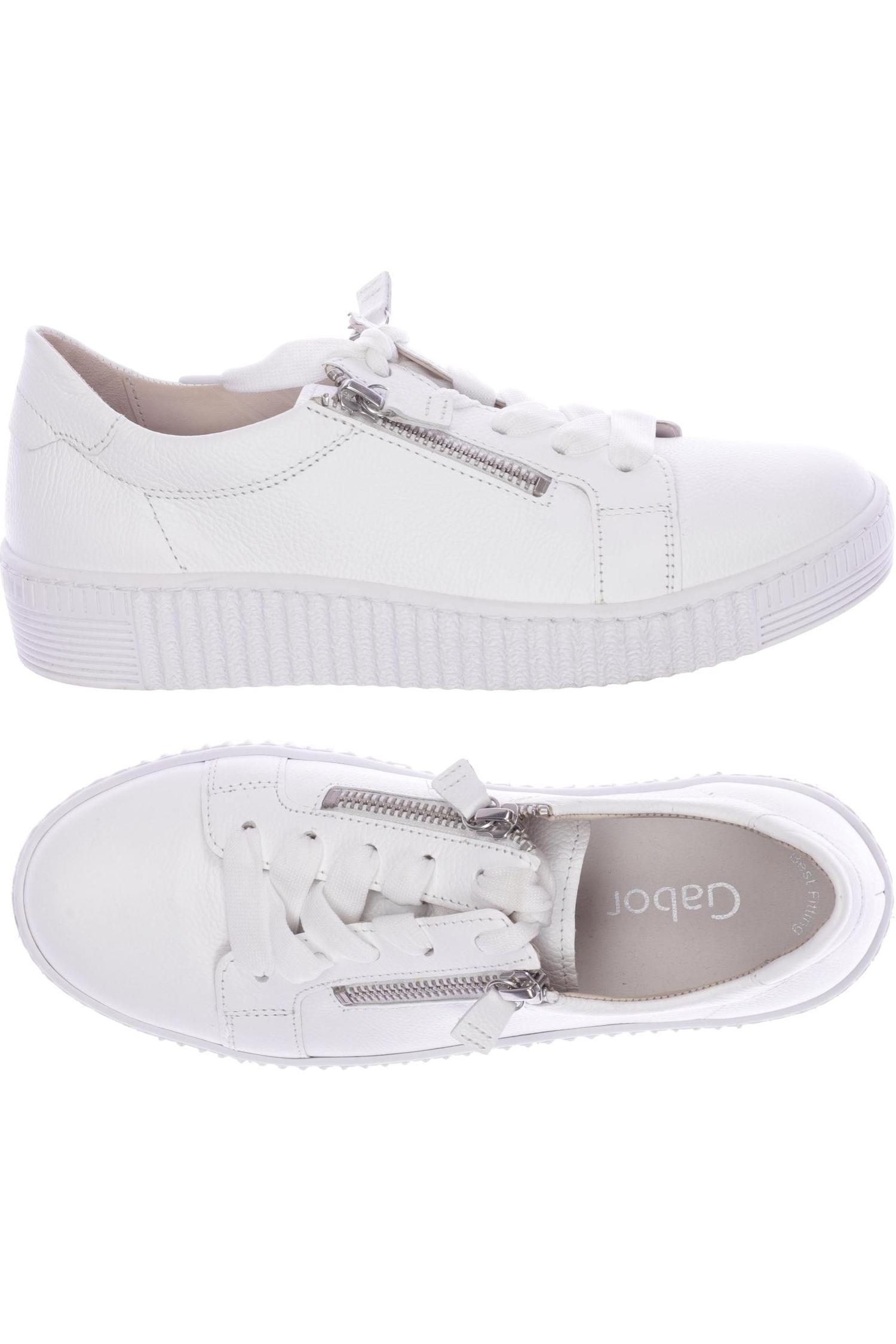 

Gabor Damen Sneakers, weiß, Gr. 4.5