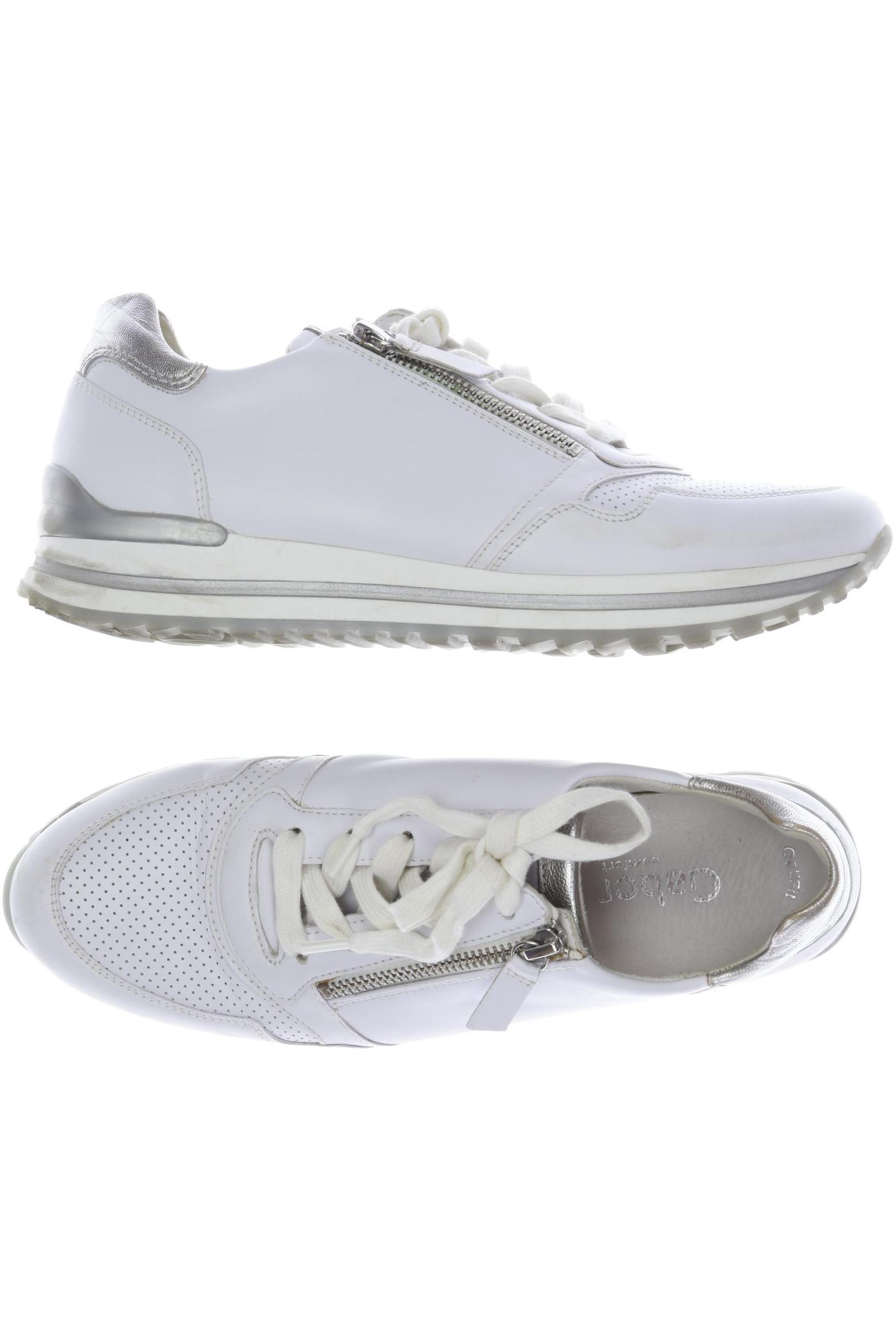 

Gabor Damen Sneakers, weiß, Gr. 6.5