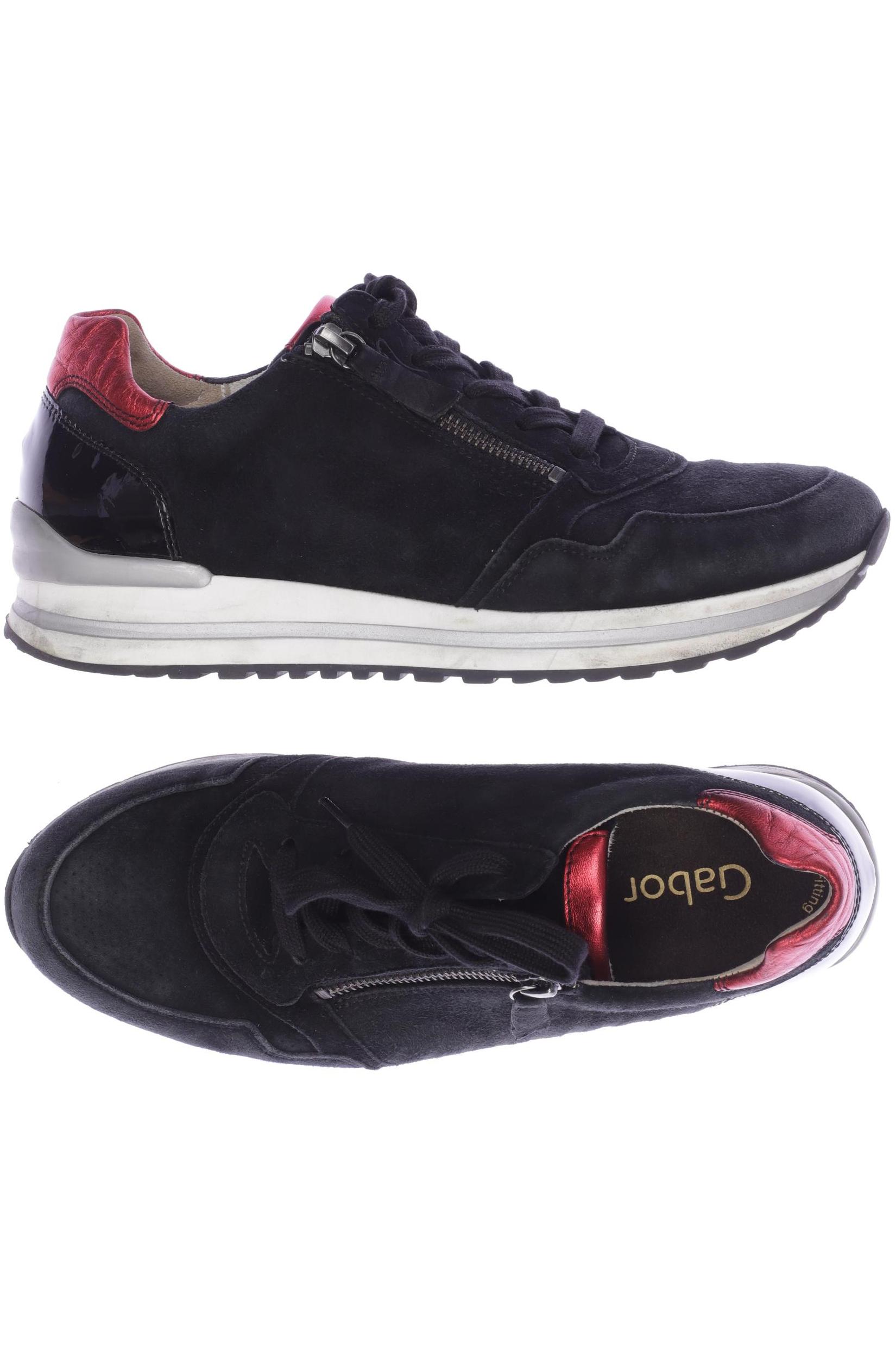 

Gabor Damen Sneakers, schwarz, Gr. 6