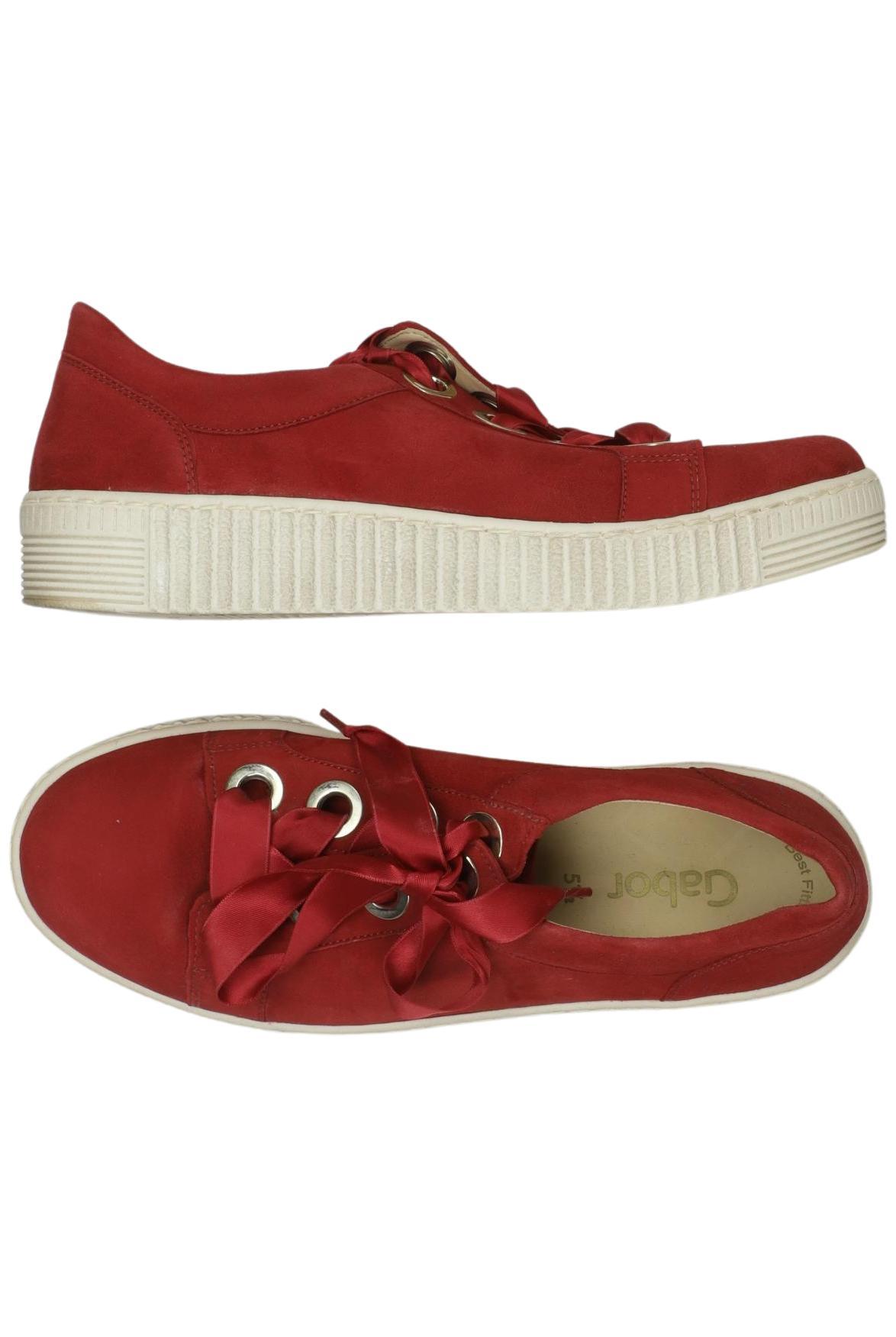 

Gabor Damen Sneakers, rot, Gr. 5.5