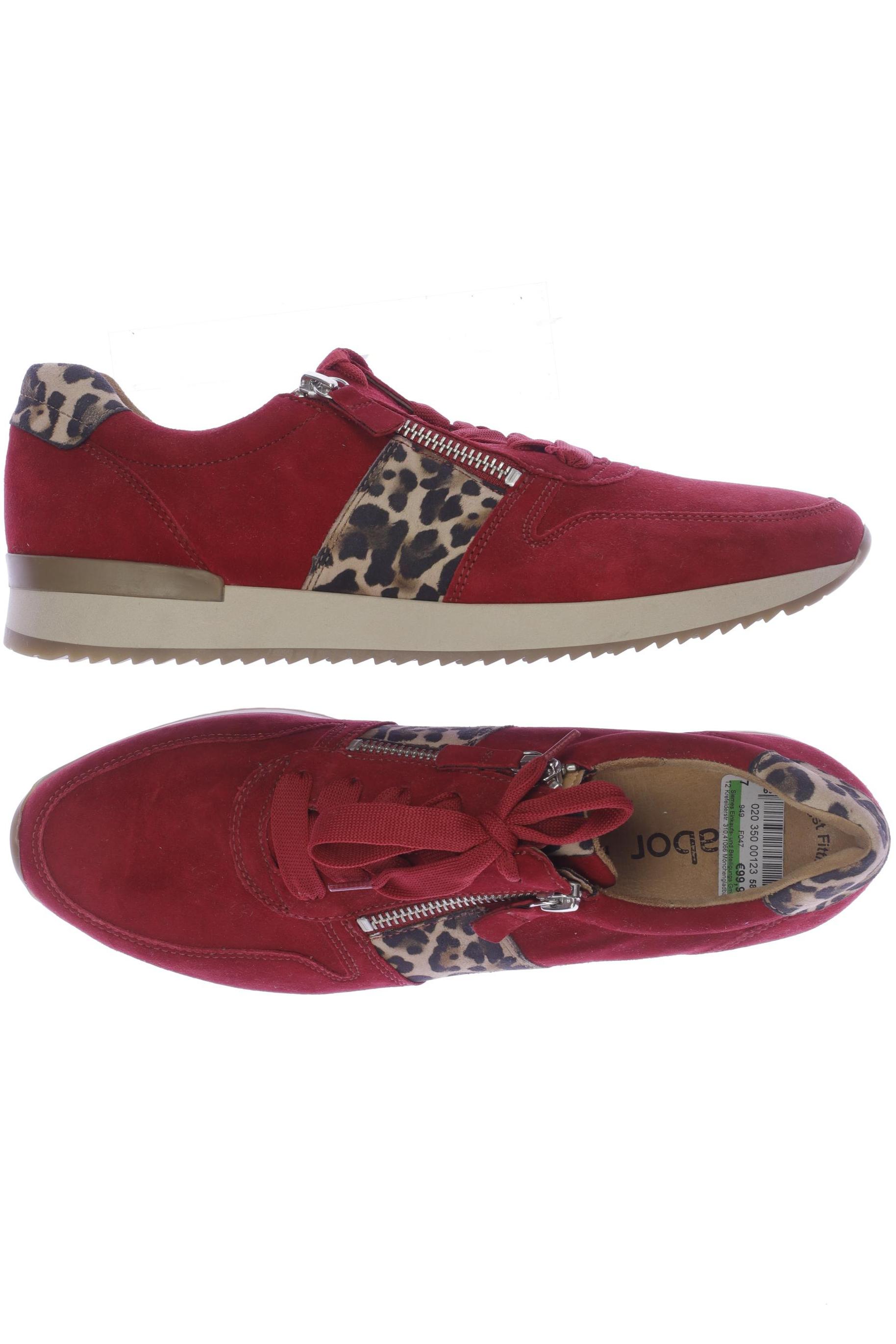 

Gabor Damen Sneakers, rot, Gr. 7