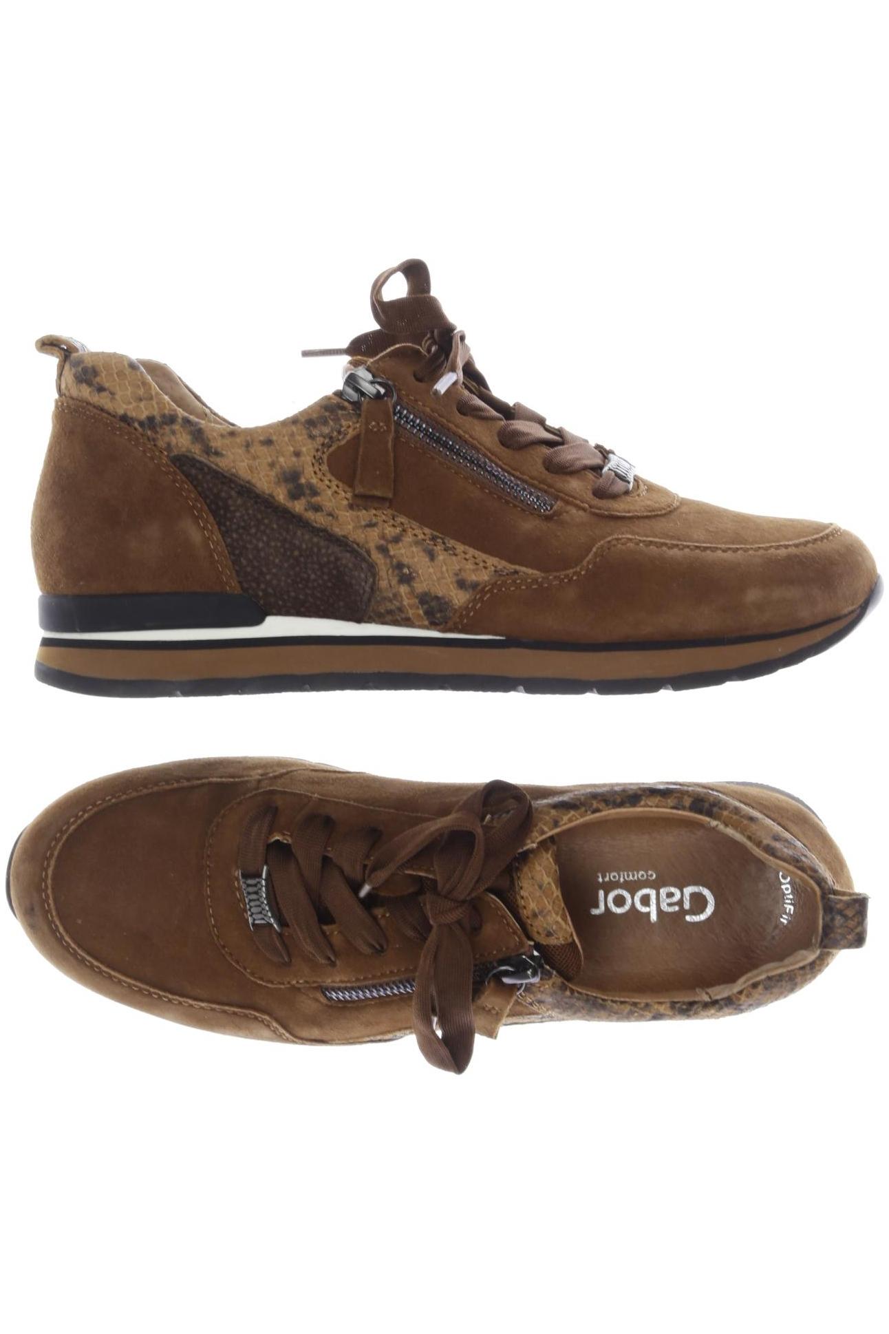 

Gabor Damen Sneakers, braun, Gr. 6.5