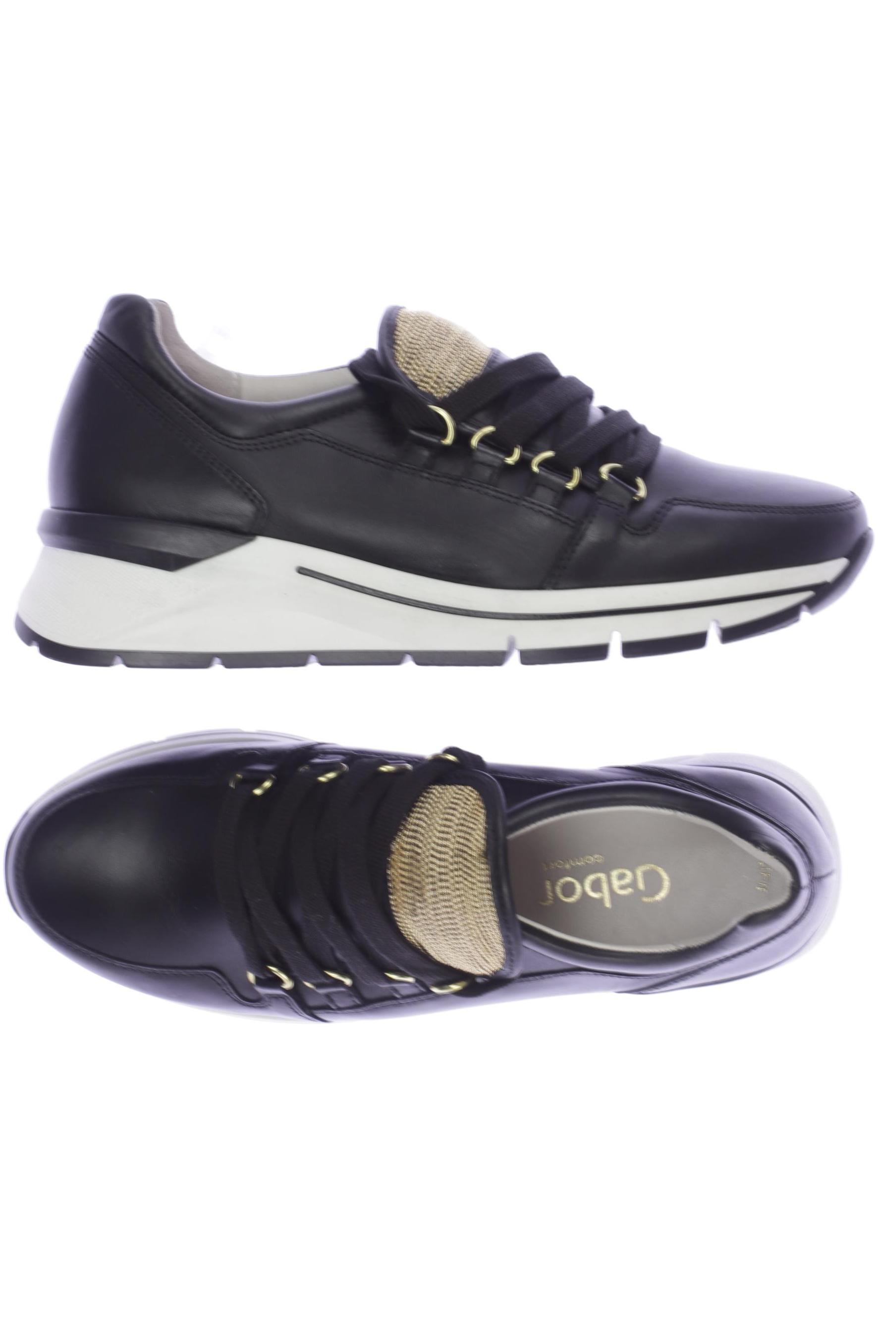 

Gabor Damen Sneakers, schwarz, Gr. 3.5