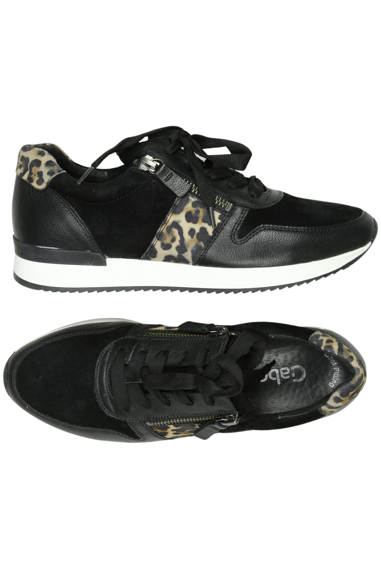 

Gabor Damen Sneakers, schwarz, Gr. 4