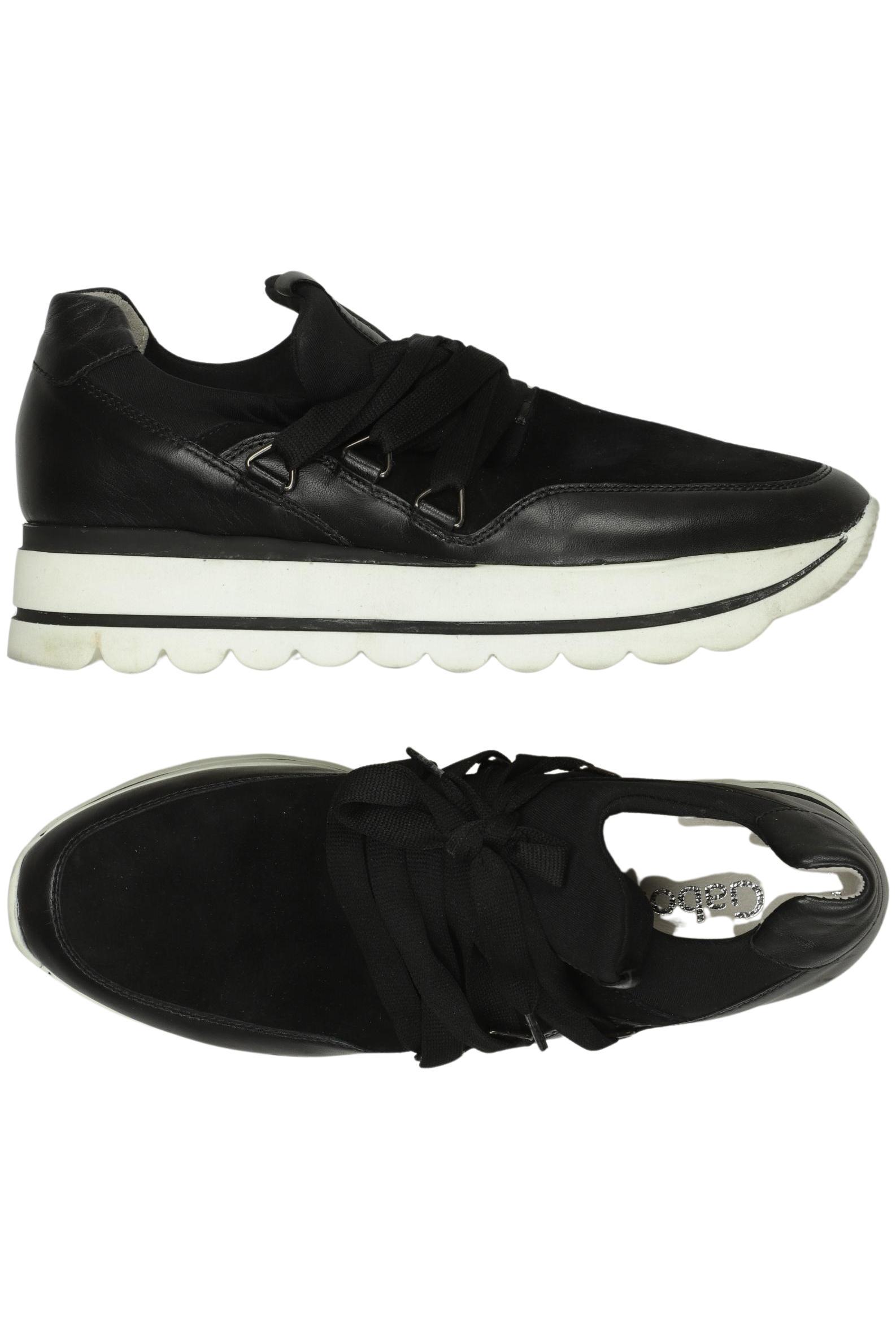

Gabor Damen Sneakers, schwarz, Gr. 5.5