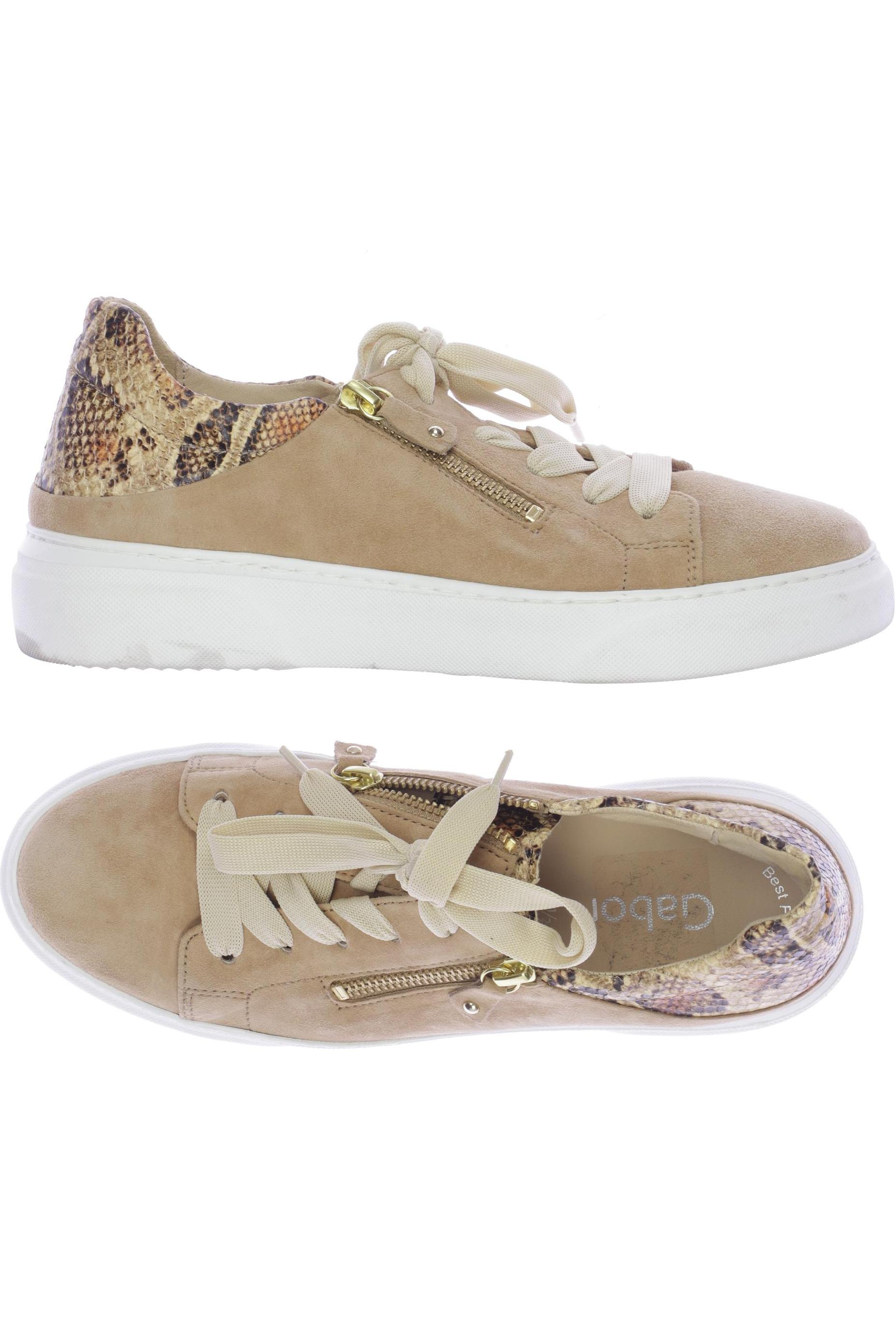 

Gabor Damen Sneakers, beige, Gr. 4.5