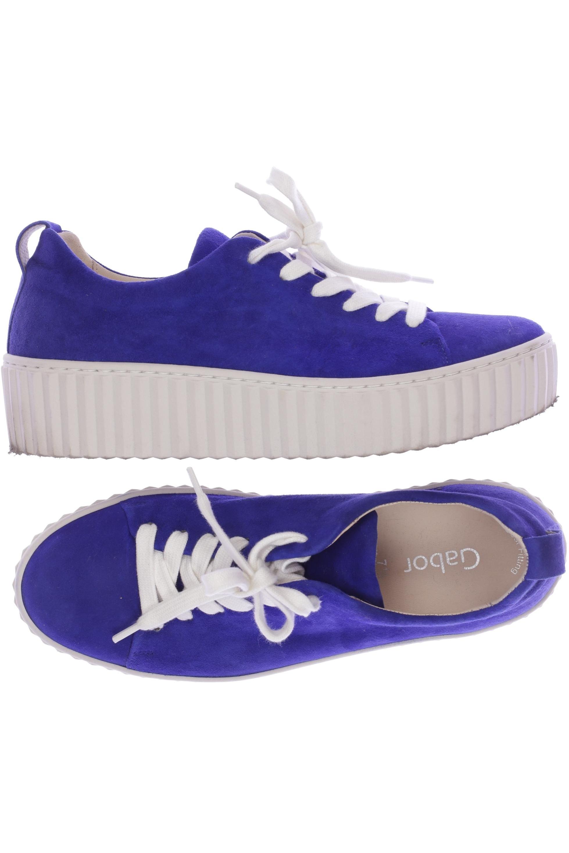 

Gabor Damen Sneakers, blau, Gr. 7.5