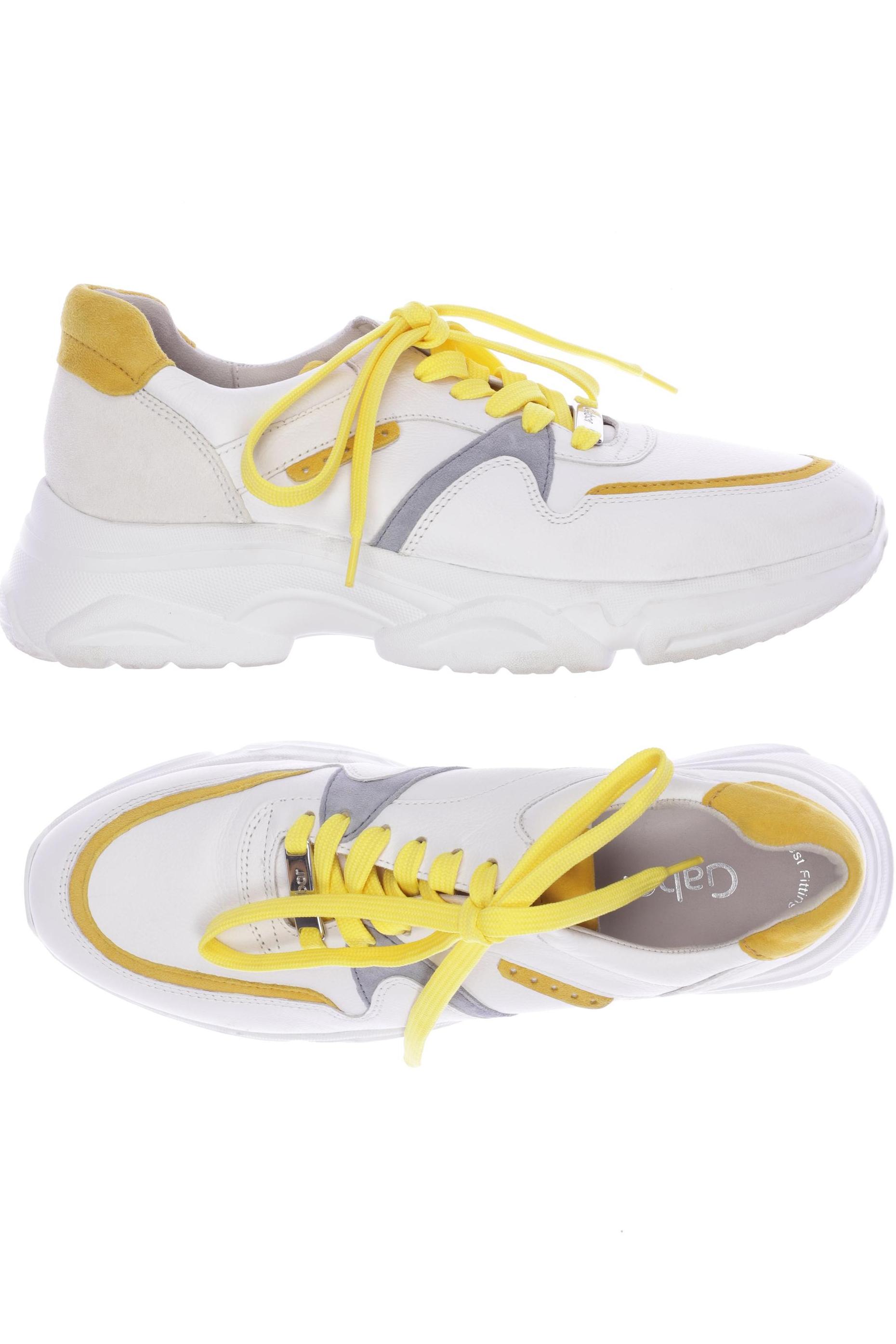 

Gabor Damen Sneakers, weiß, Gr. 6.5