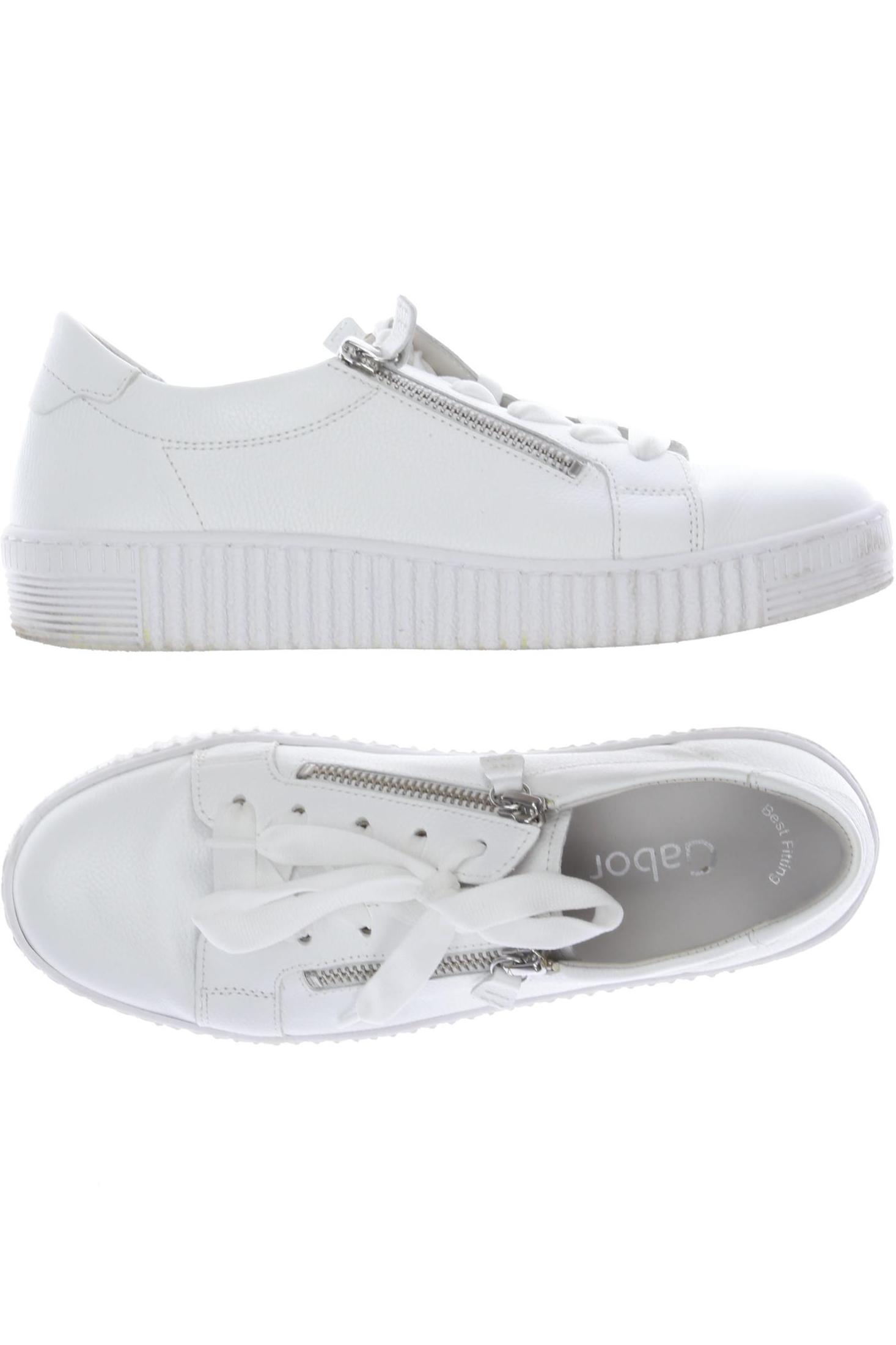 

Gabor Damen Sneakers, weiß, Gr. 5.5