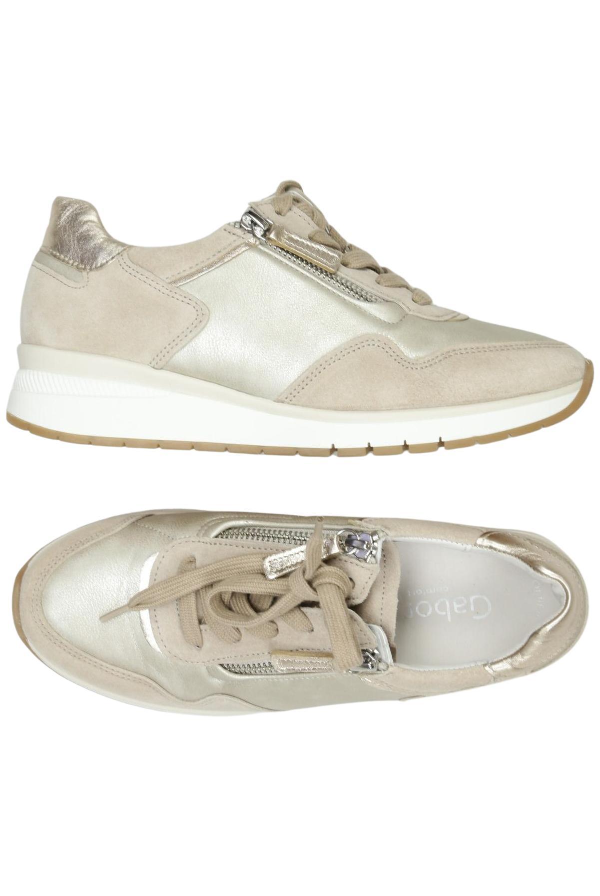 

Gabor Damen Sneakers, beige, Gr. 4.5