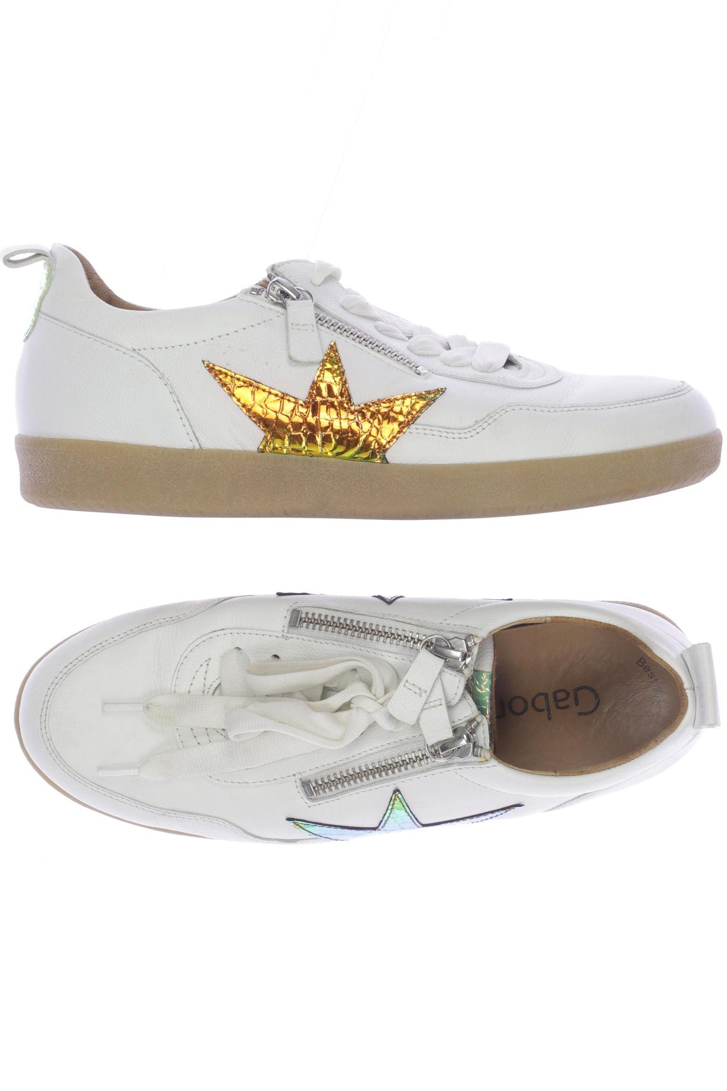 

Gabor Damen Sneakers, weiß, Gr. 4.5